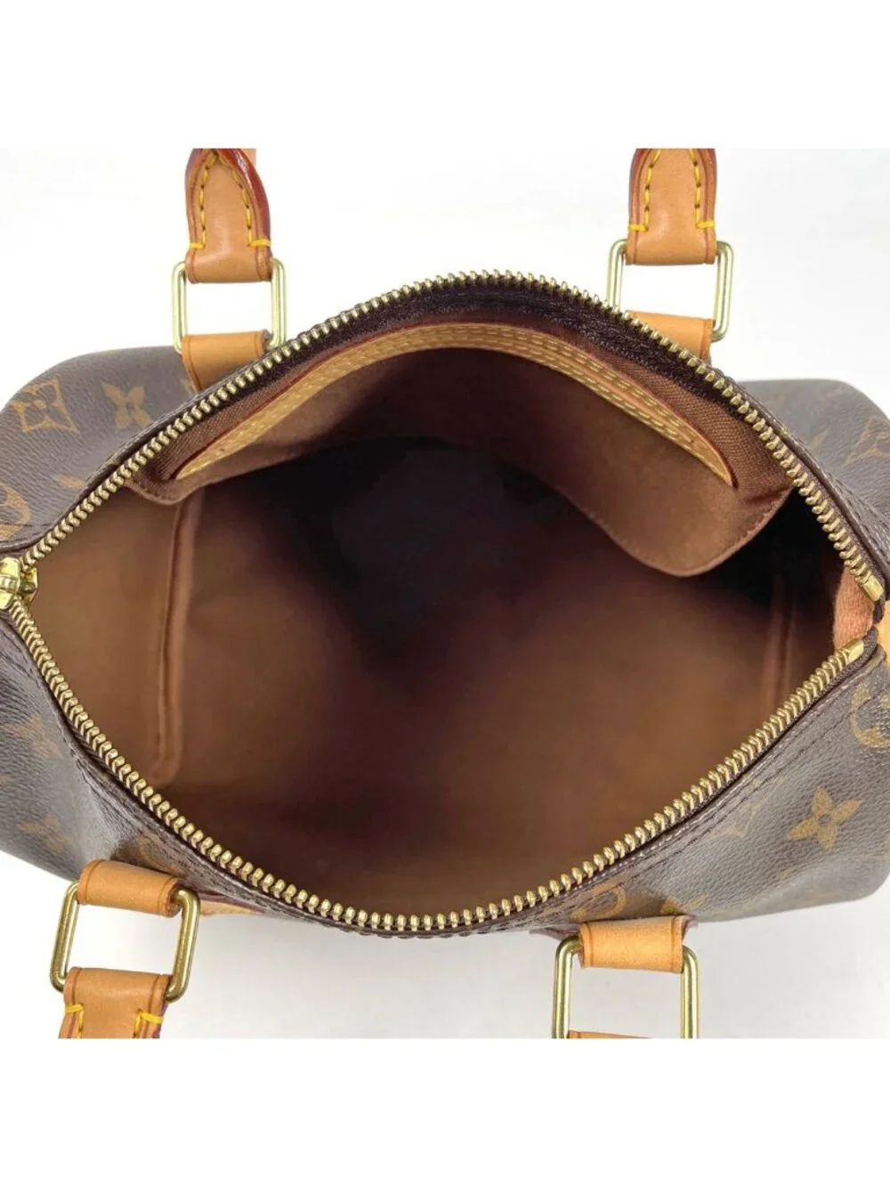 Louis Vuitton Speedy 25 Handbag Monogram Brown