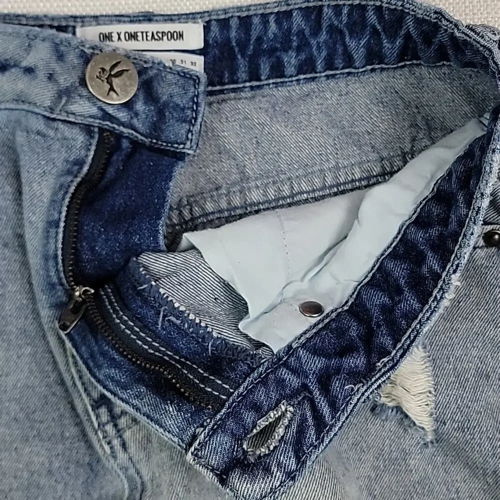 One Teaspoon acid washed