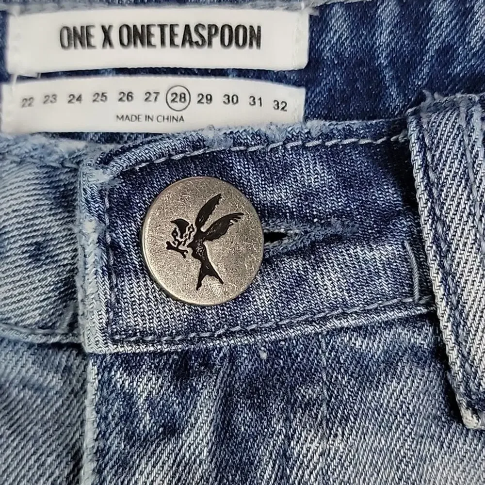 One Teaspoon acid washed