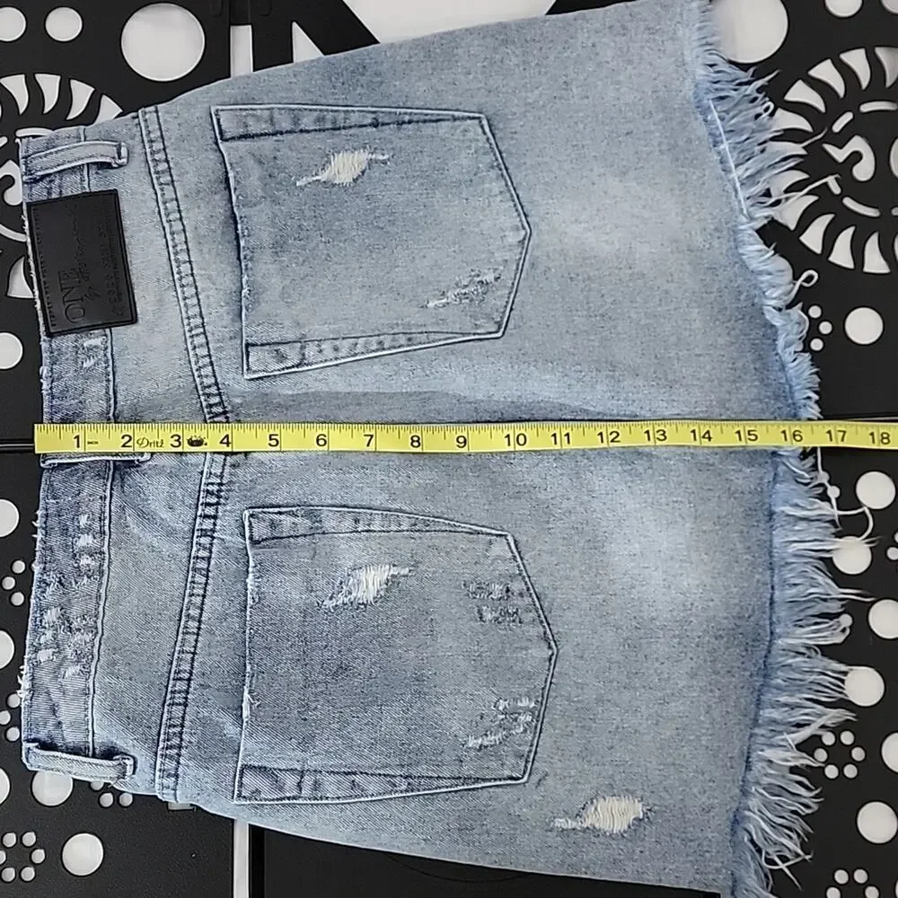 One Teaspoon acid washed
