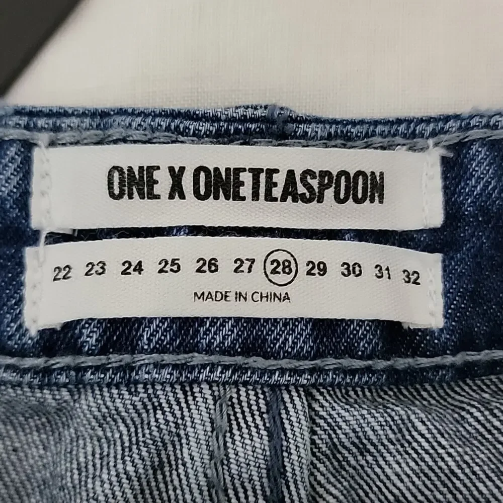 One Teaspoon acid washed