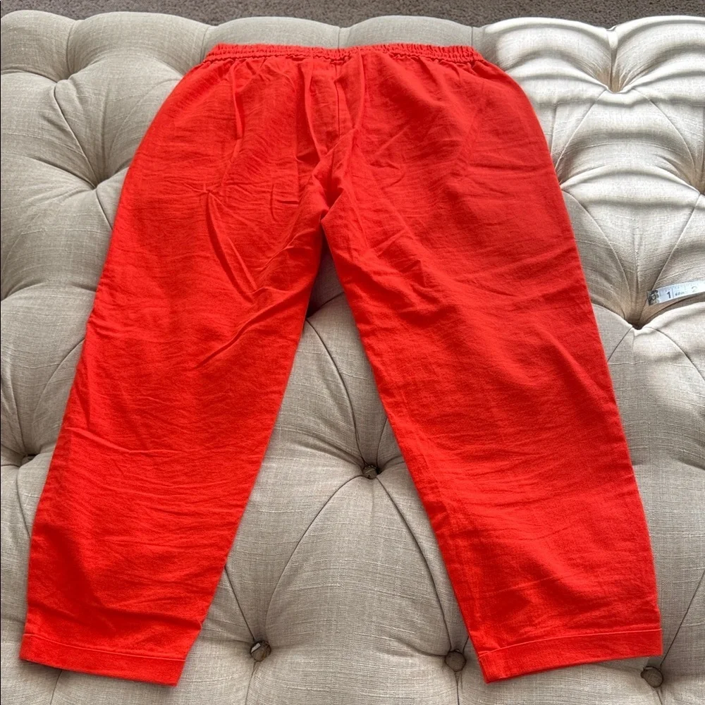 J. Crew vibrant red