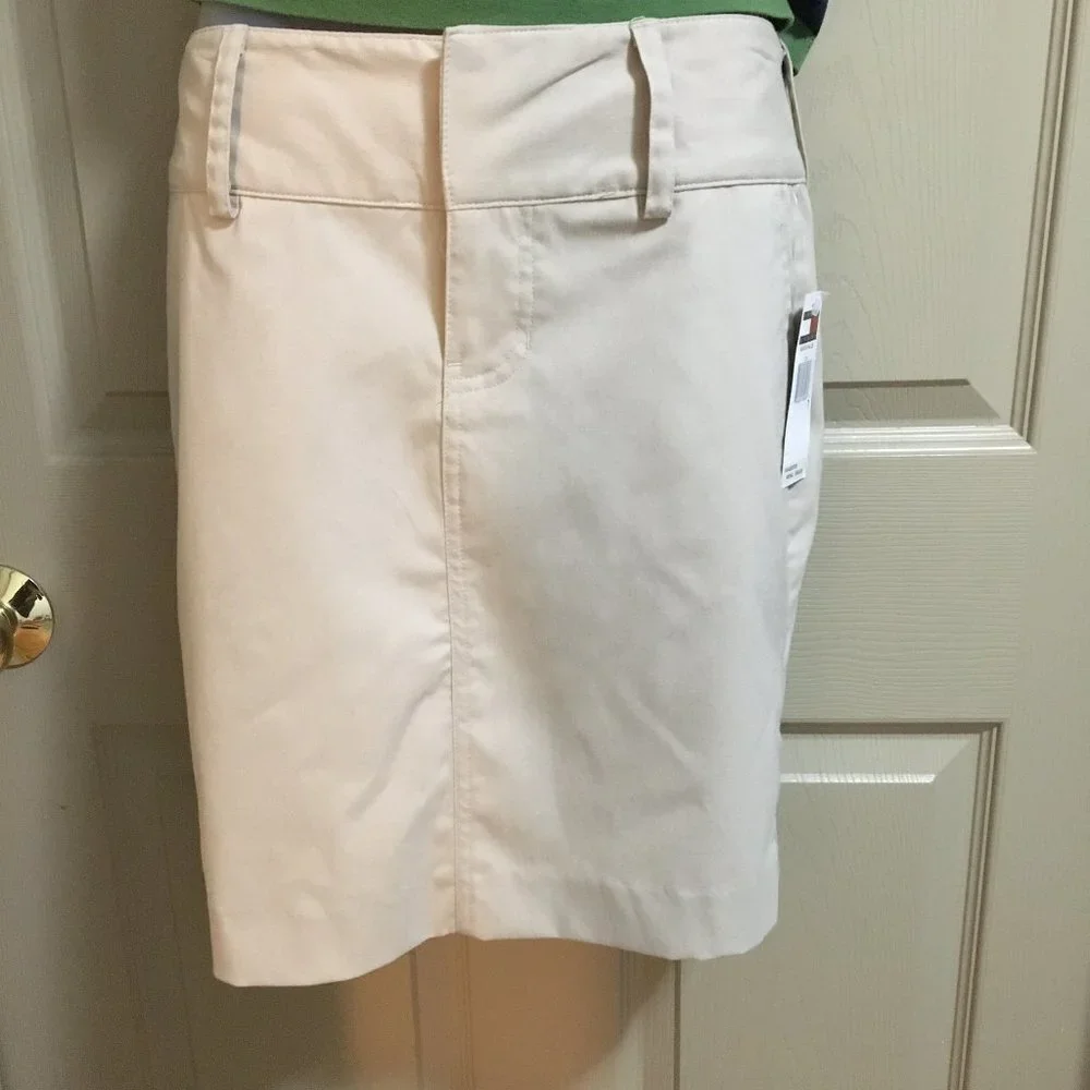 Tommy Hilfiger Stretch Khaki Skirt NWT