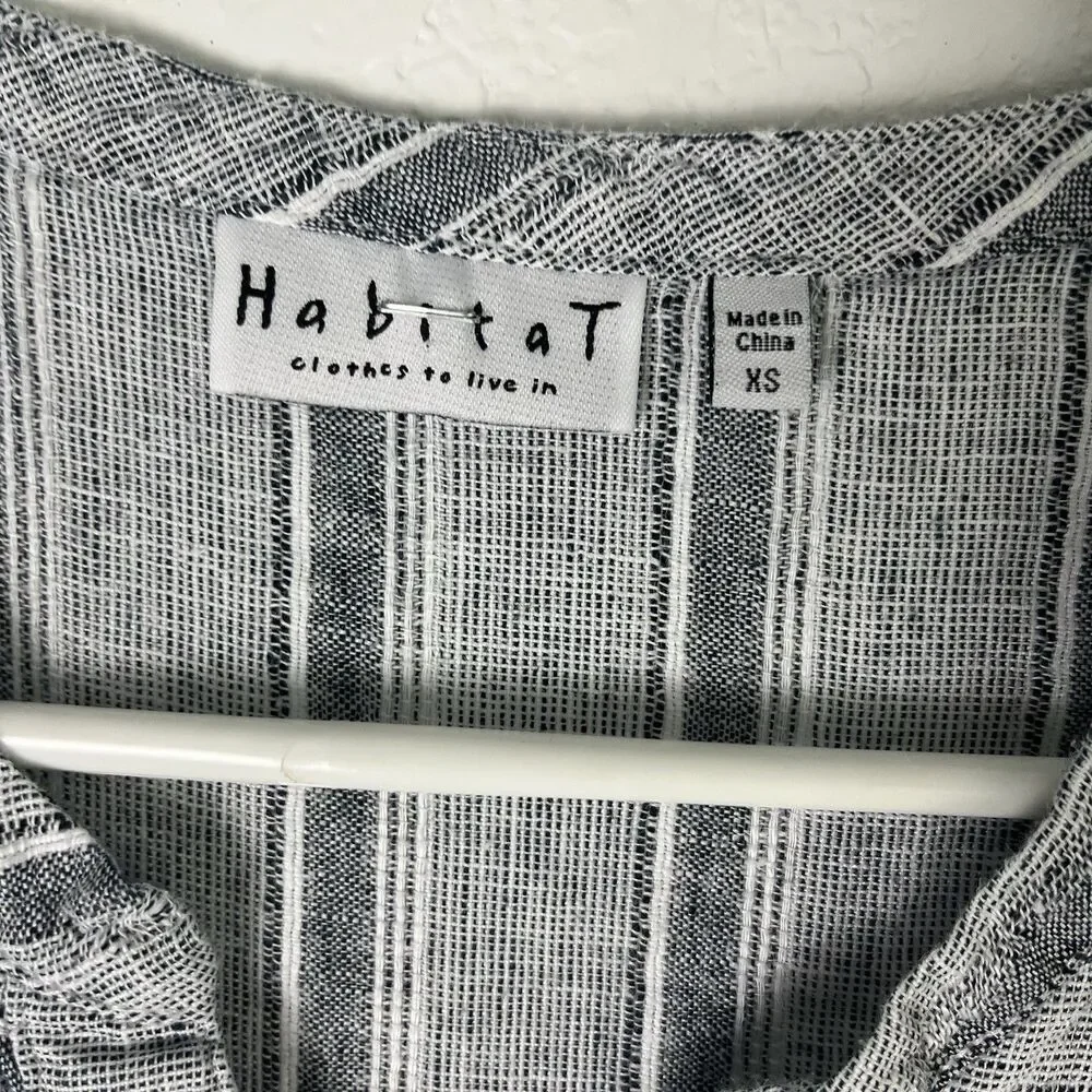 Habitat linen black