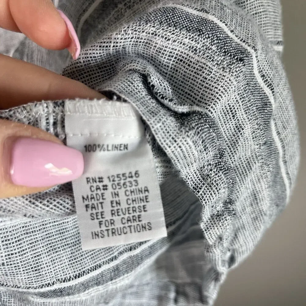 Habitat linen black