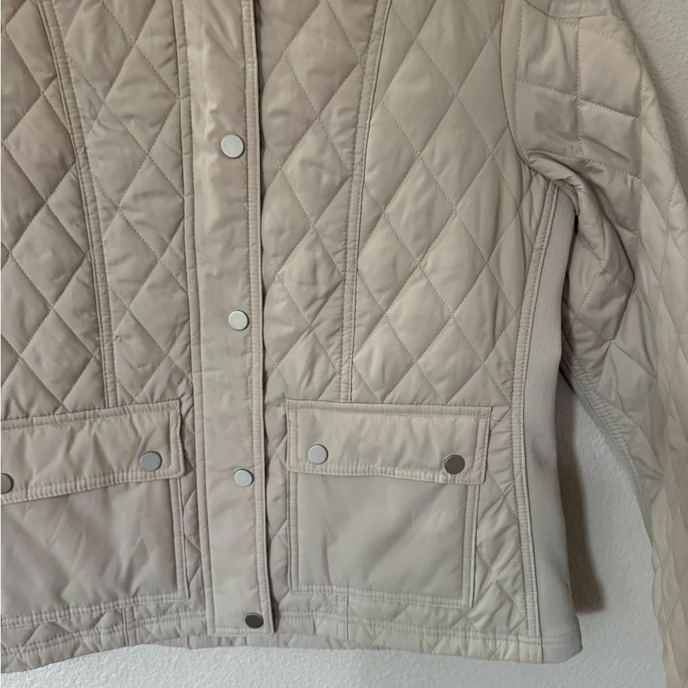 And Away 	•	stand 	•	front jacket