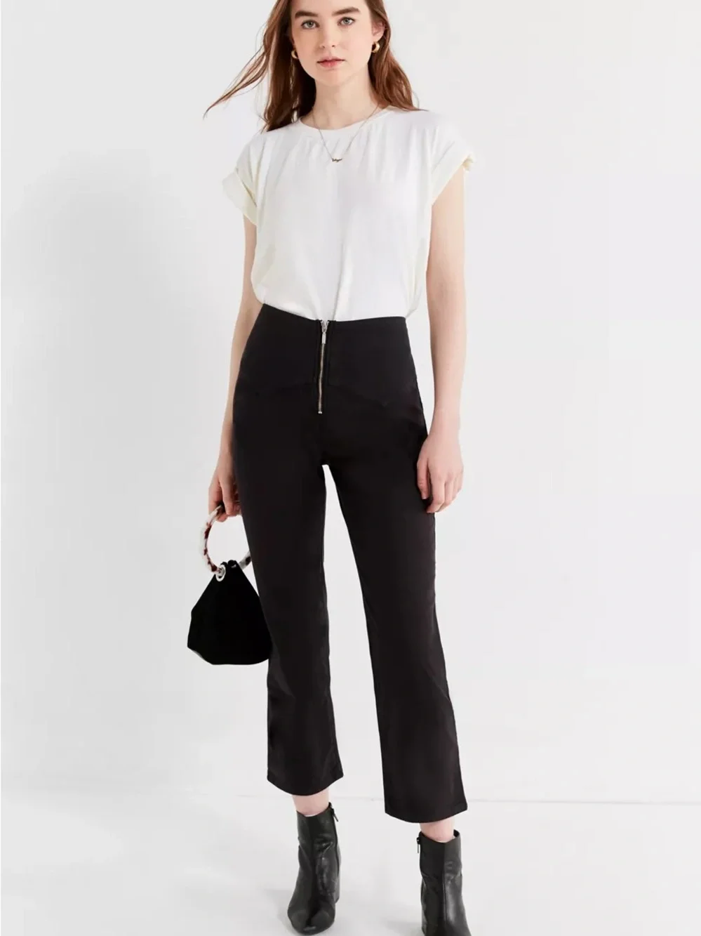 UO Nadia Zip Yoke Pant