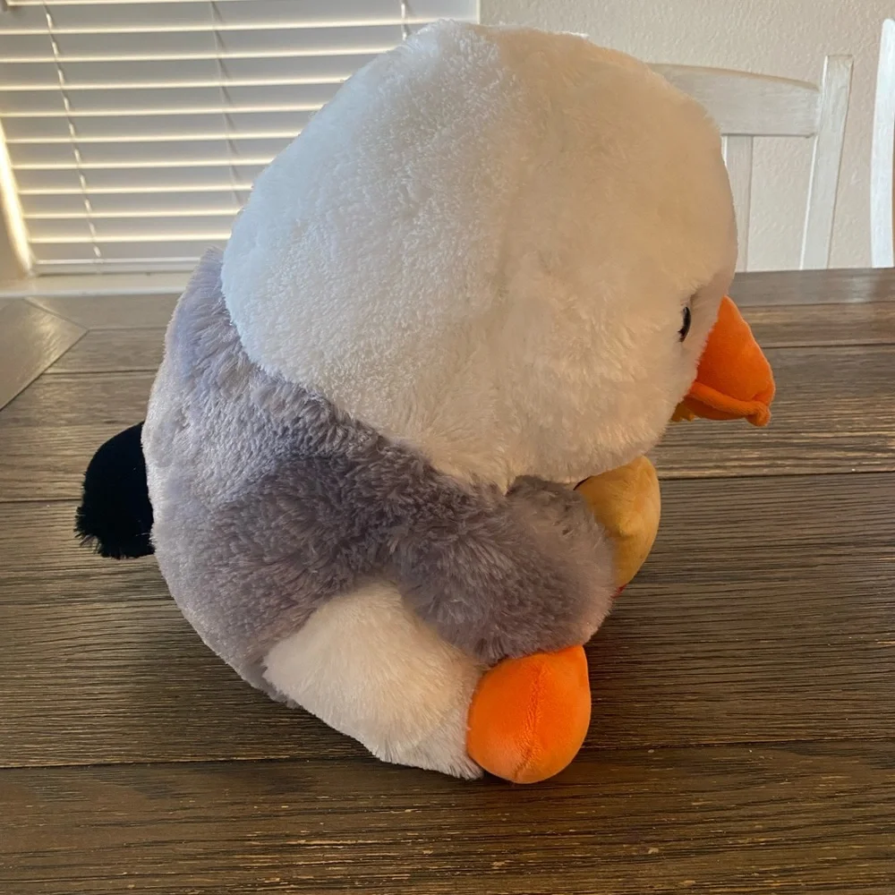 Belly Buddies seagull plush