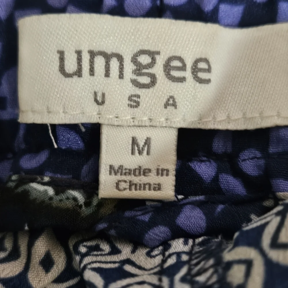 Umgee elastic waist