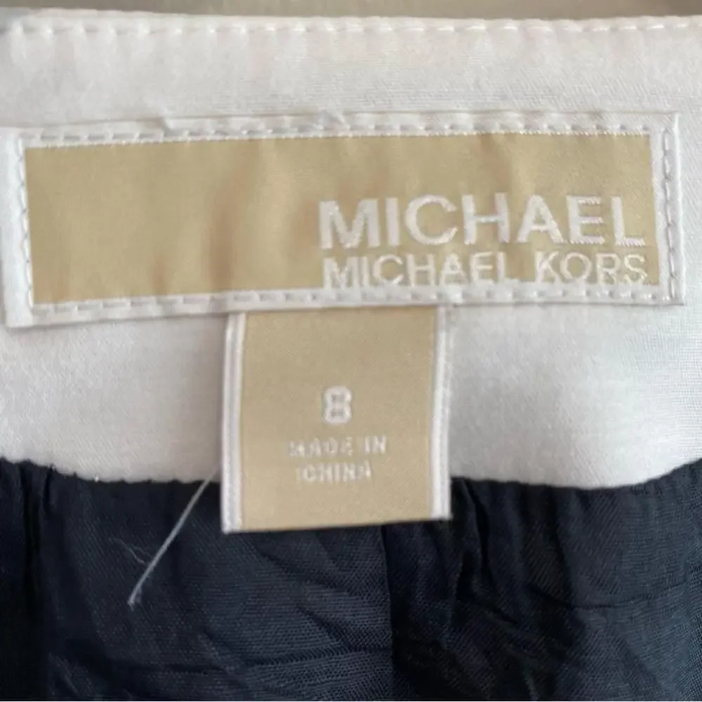 Michael Kors - Navy/White Crop Blazer - 6 - china
