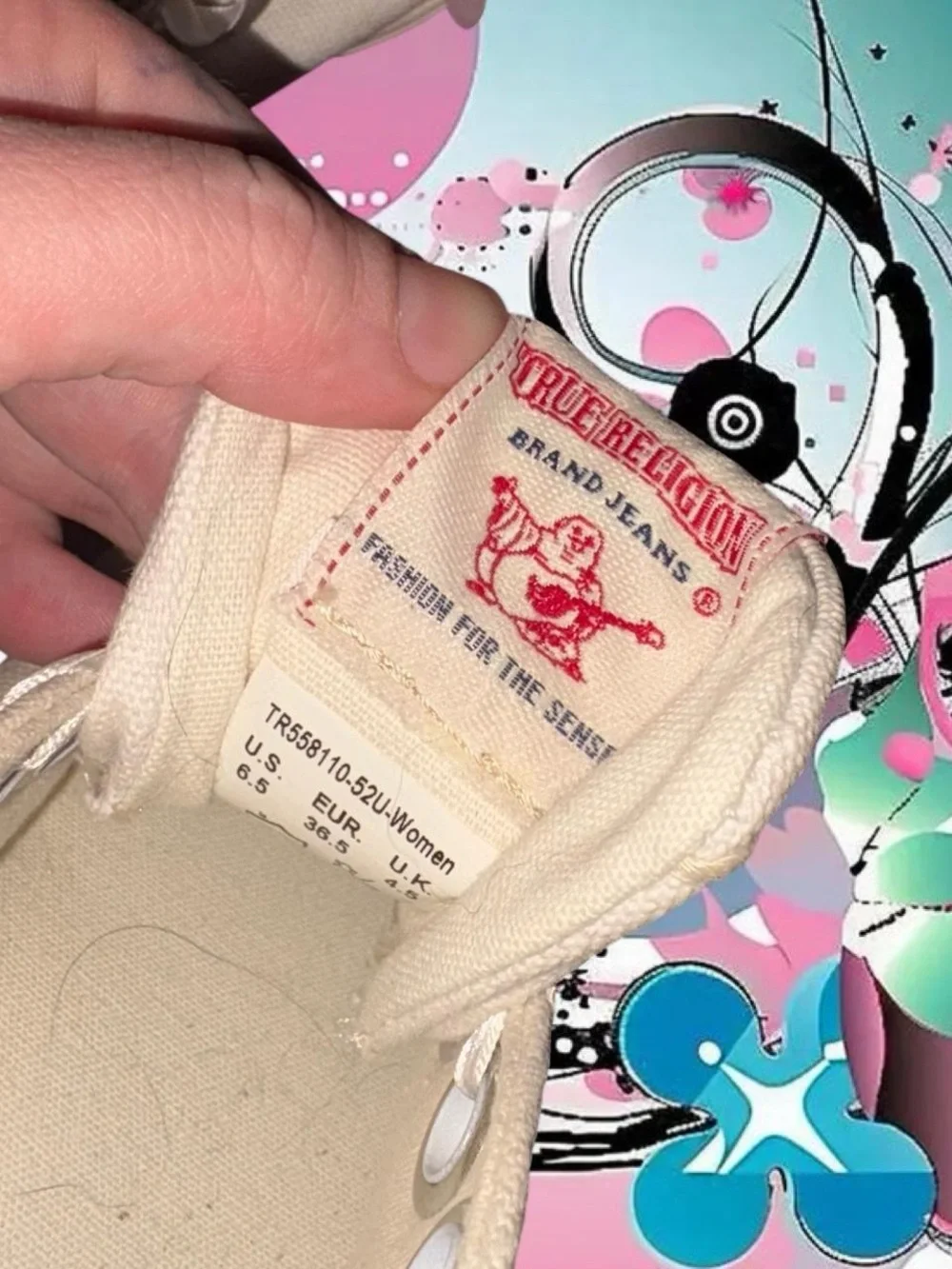 True Religion white originally