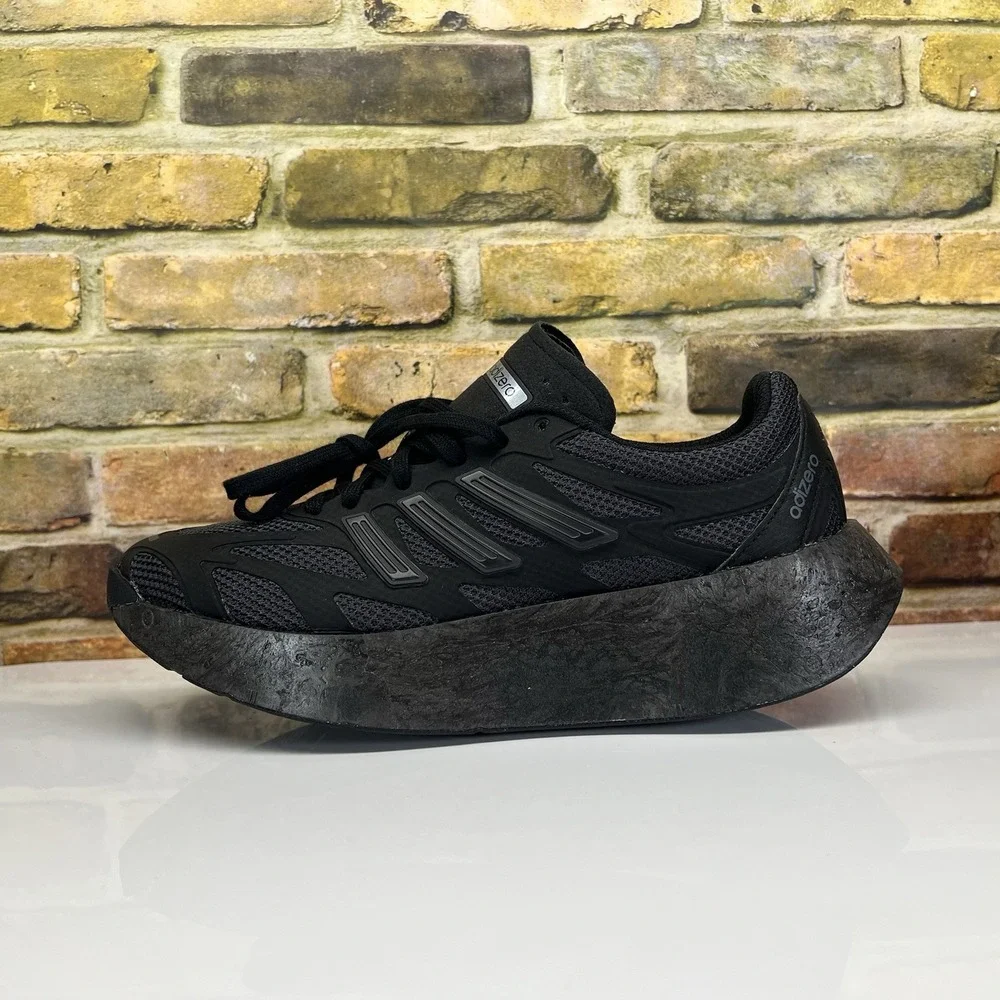 Mens 8 , Womens 9 - Adidas Originals Adizero Aruku  Running Shoes  Core Black