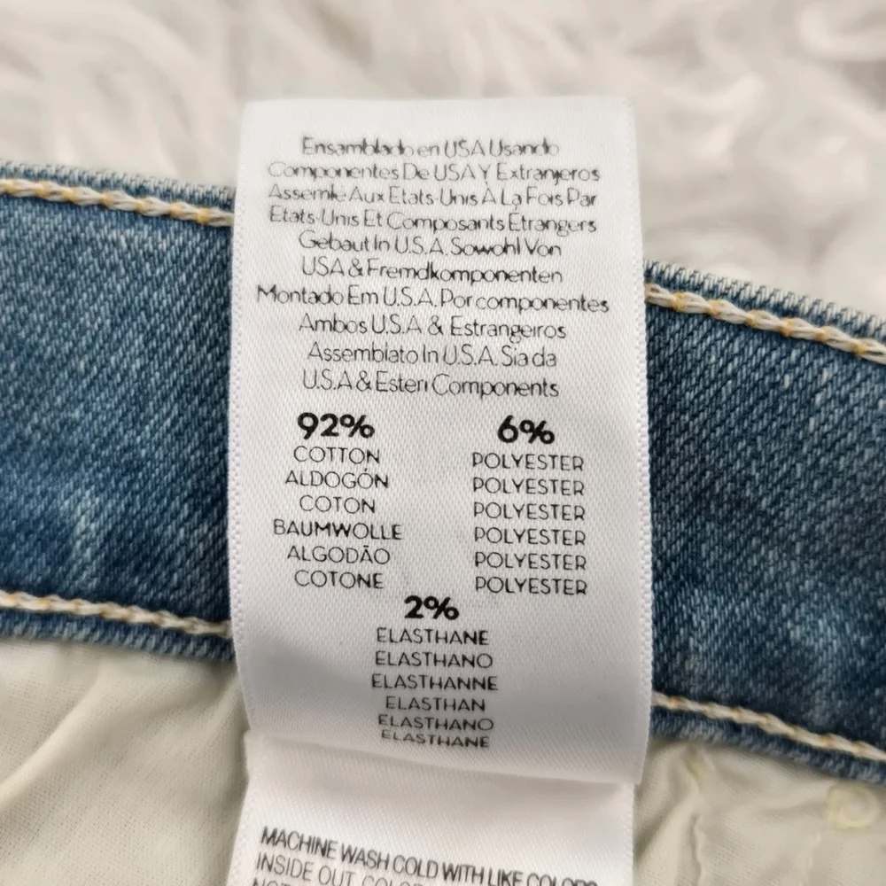 MOTHER The Sacred Mini Fray Skirt. Size 27. Good preowned condition.