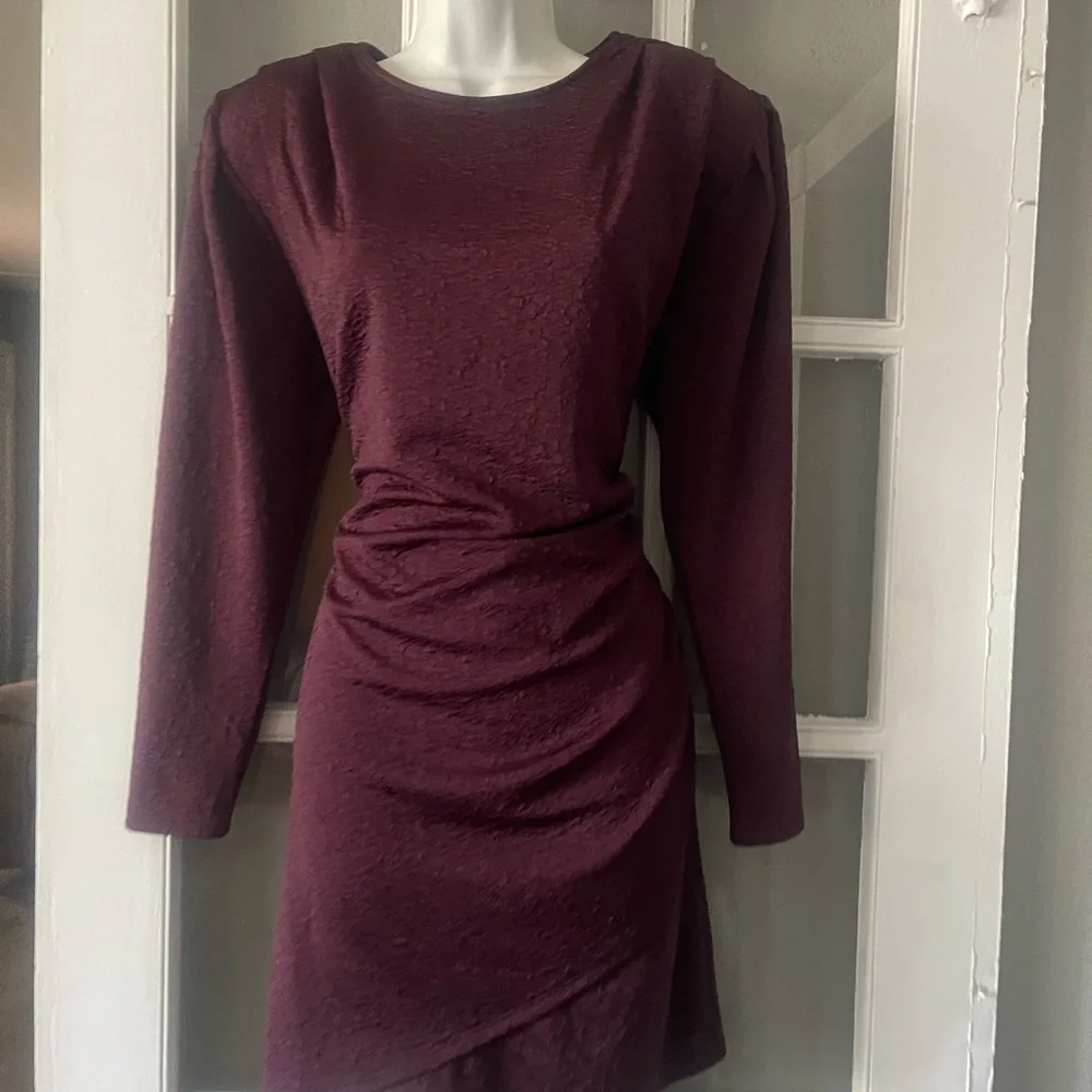 Express Asymmetrical Ruched Bodycon‎ Dress