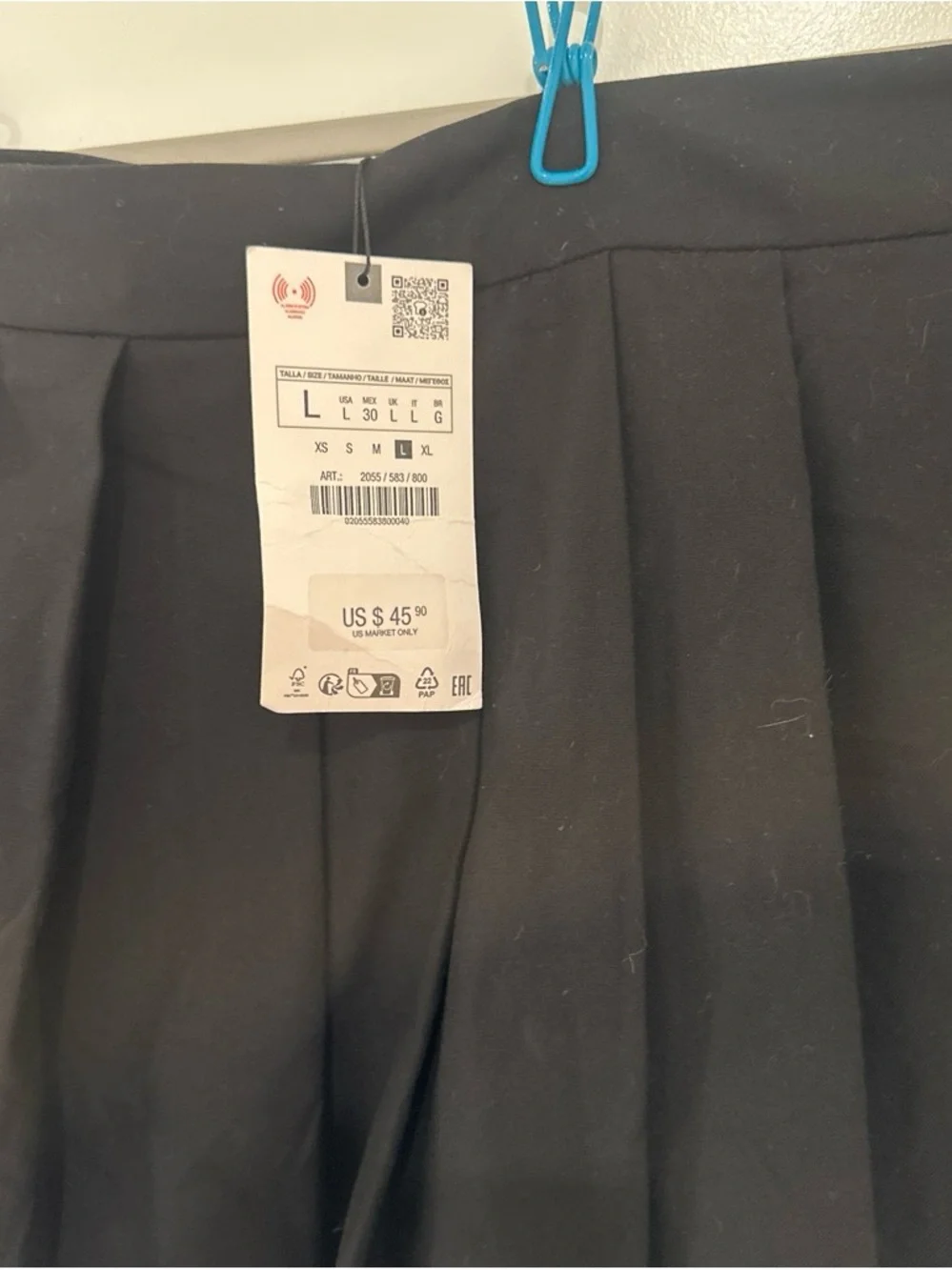 Zara classic black