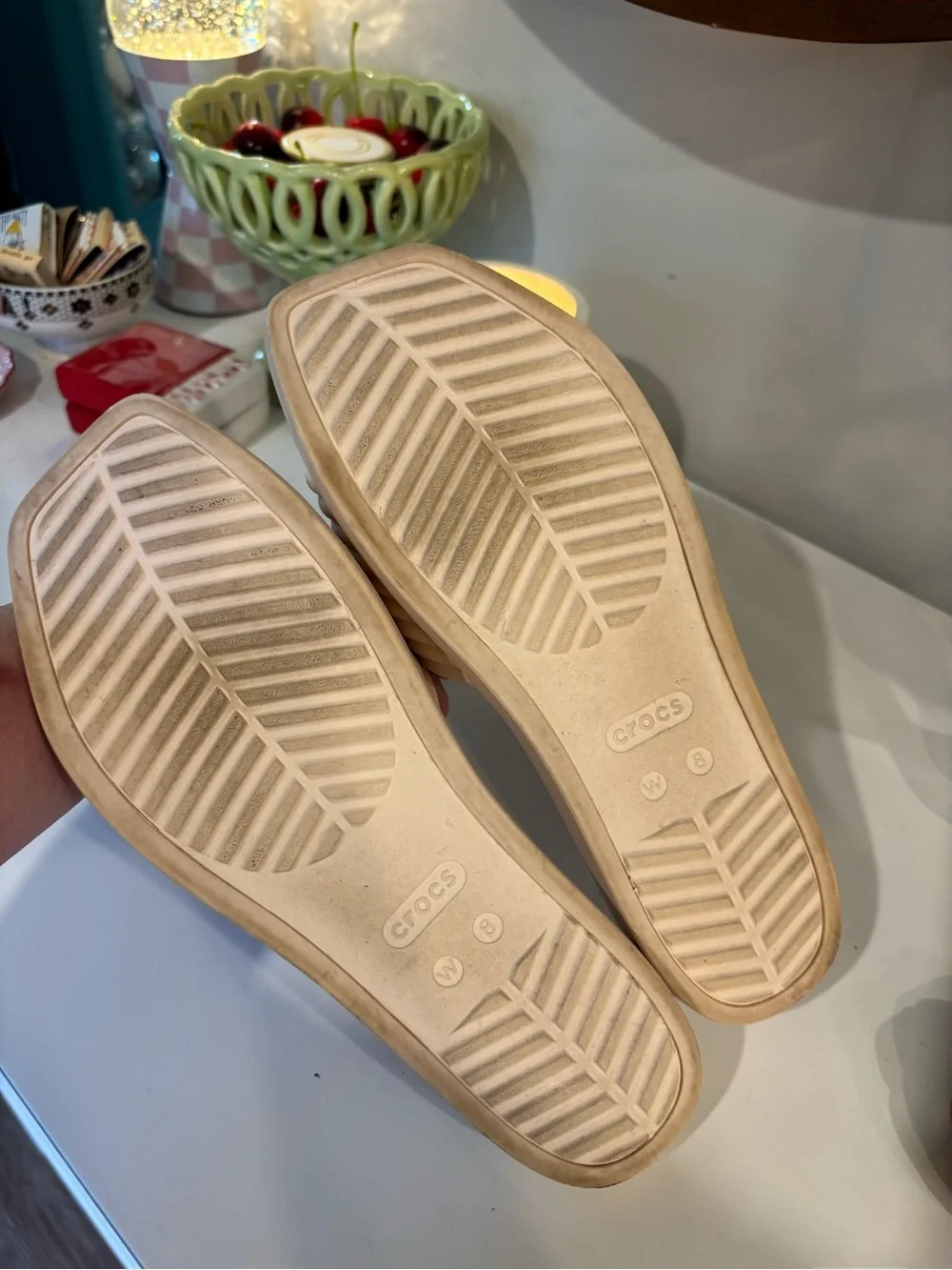 CROCS lightweight ribbed