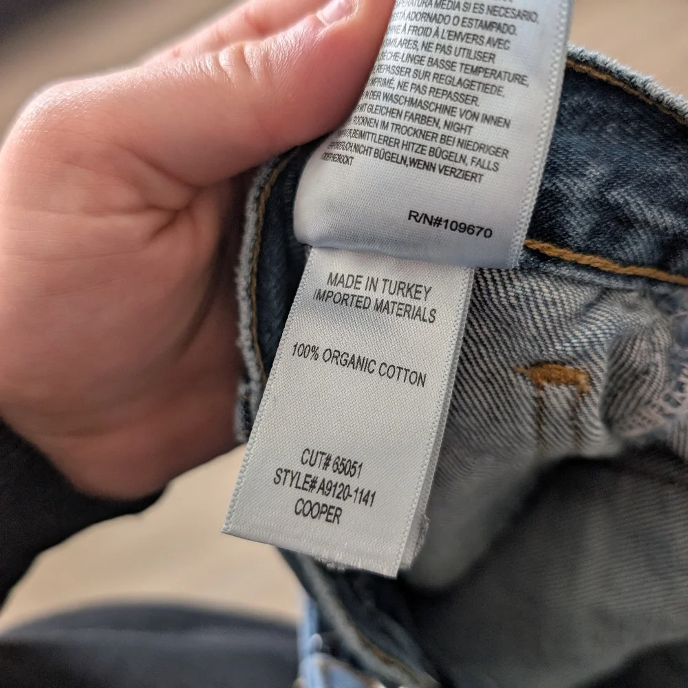 Agolde Vintage Blue Carpenter Jeans