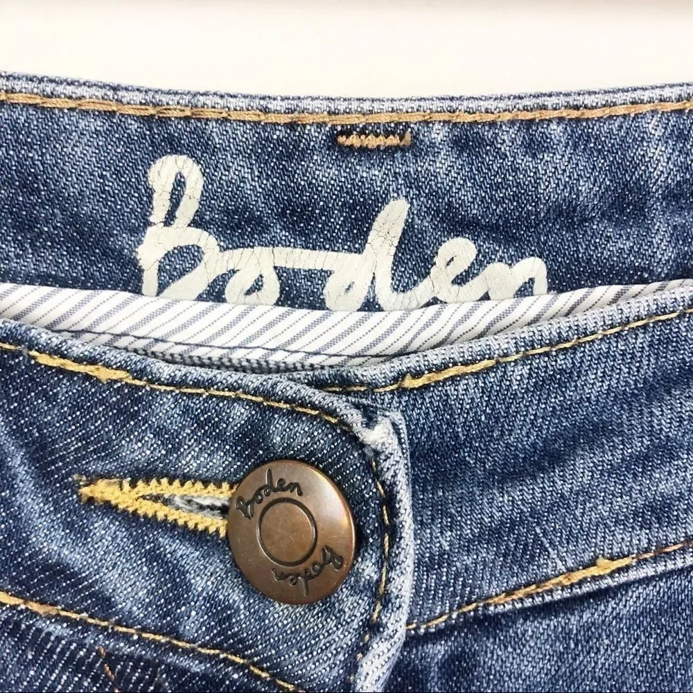 BODEN | Medium Wash Straight Leg Jeans Women’s Size 6R