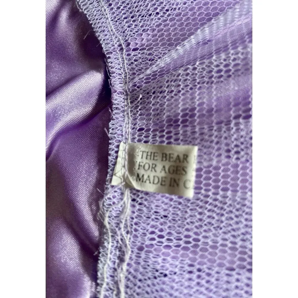 Build-A-Bear purple satin