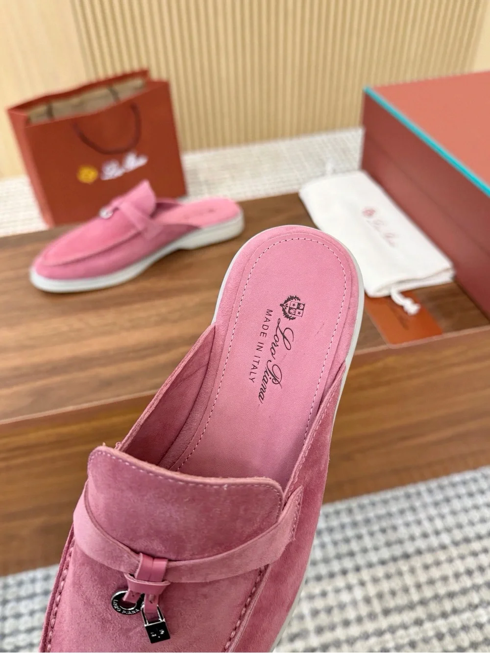 Loro Piana stylish pink
