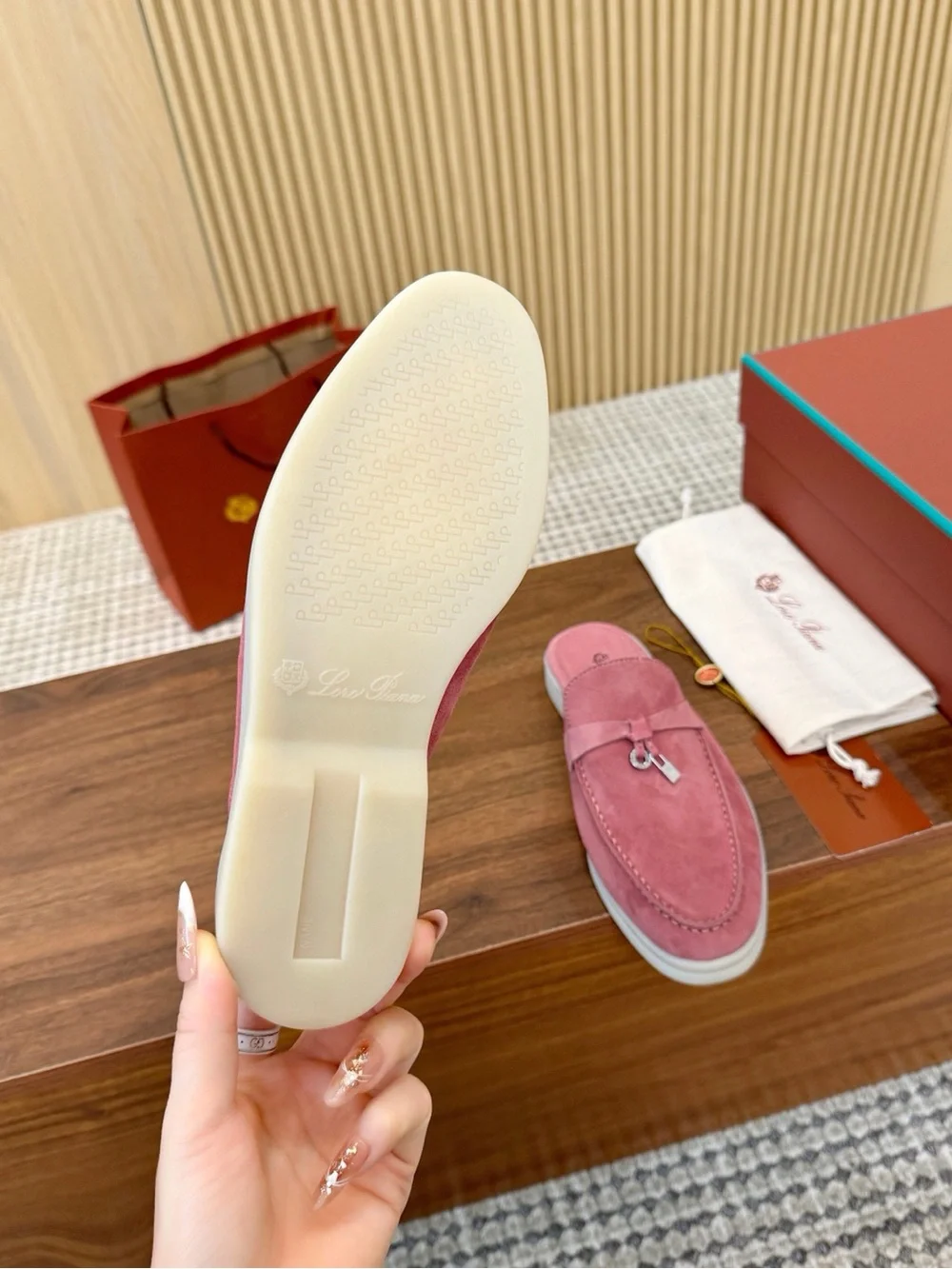 Loro Piana stylish pink
