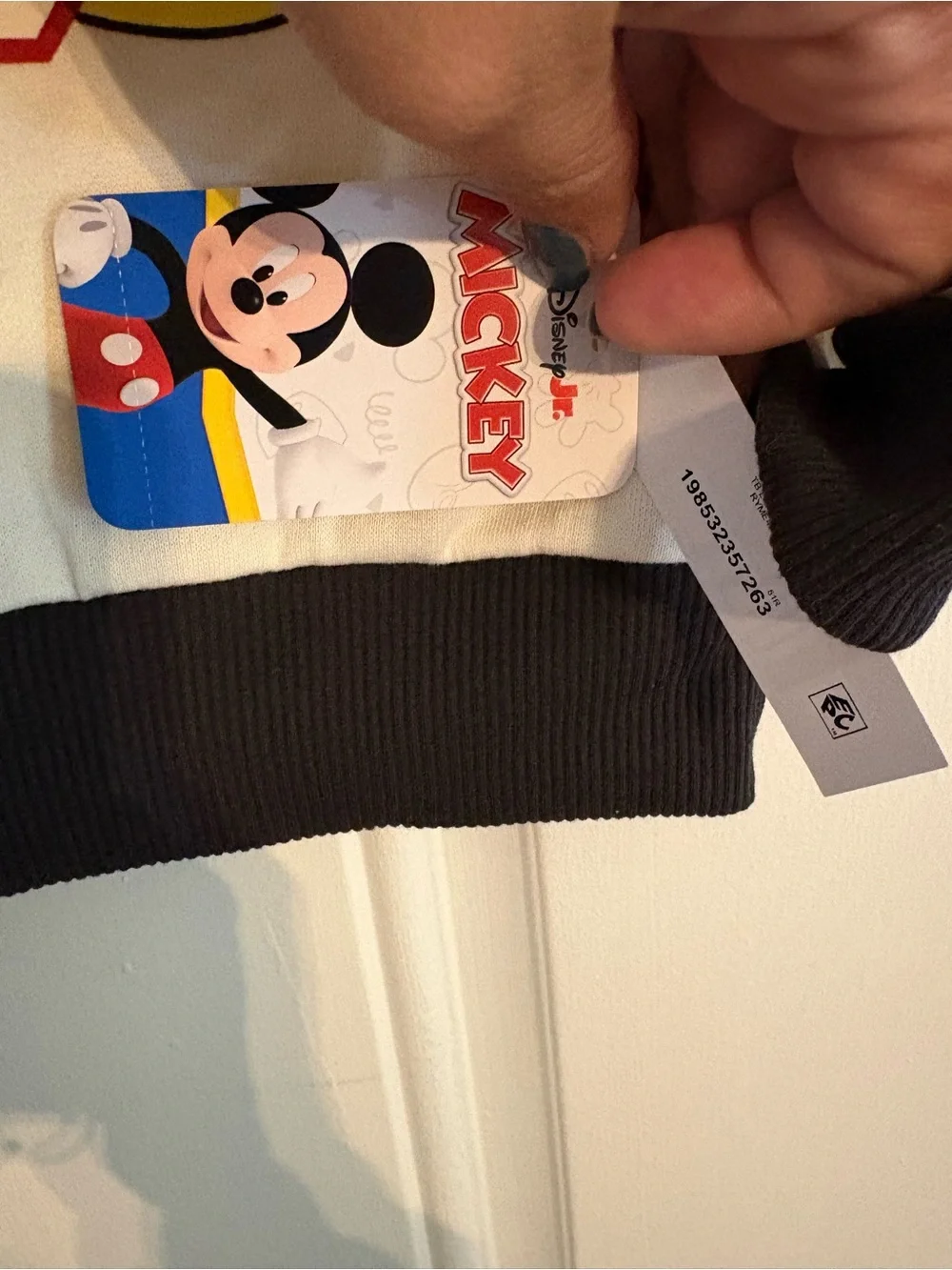 Disney cream sweatshirt