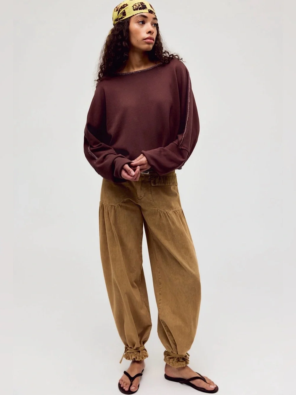 Free People oversized raw