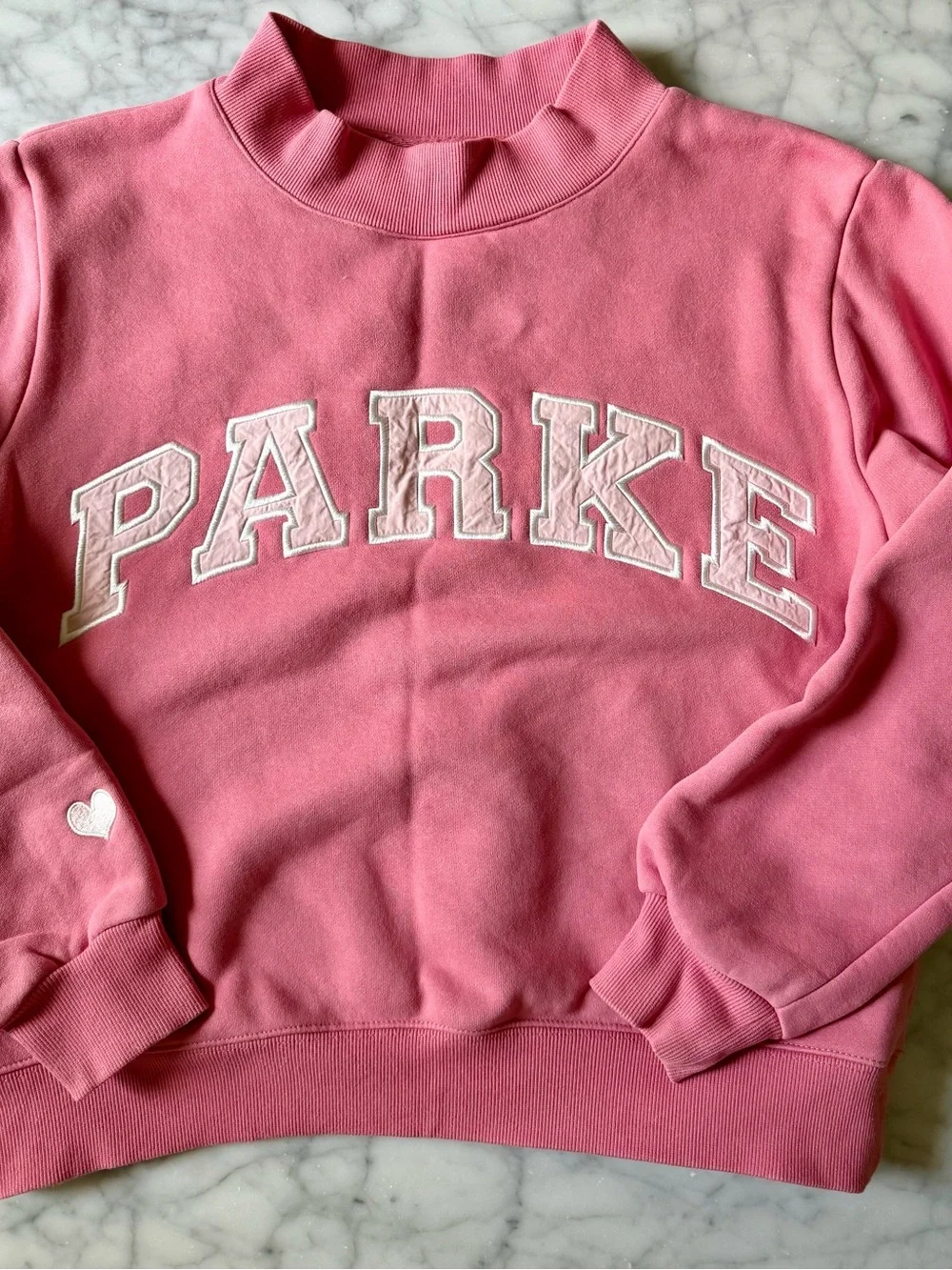 Pink Aid x Parke Like New Mockneck