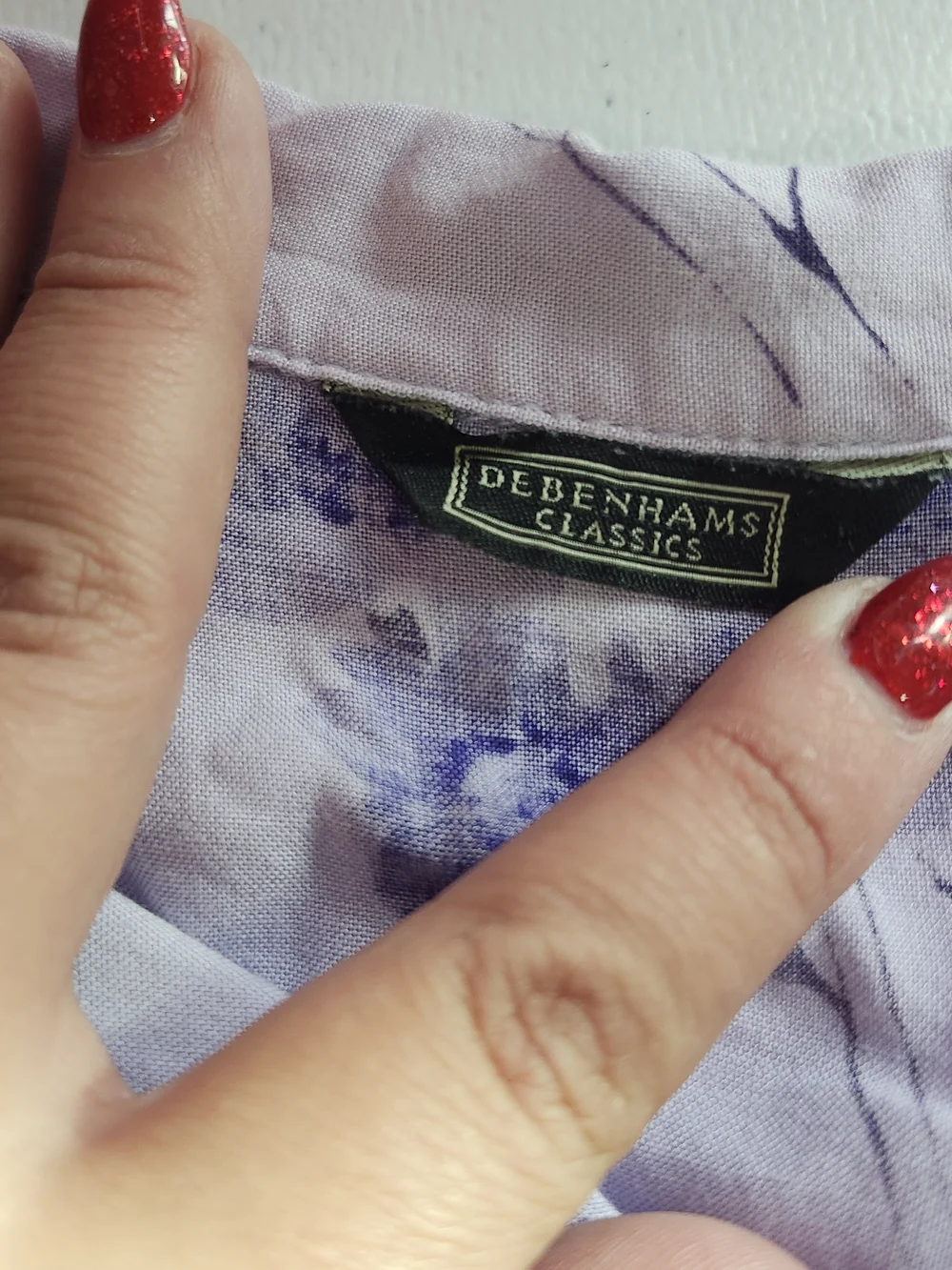 Debenhams lightweight lavender