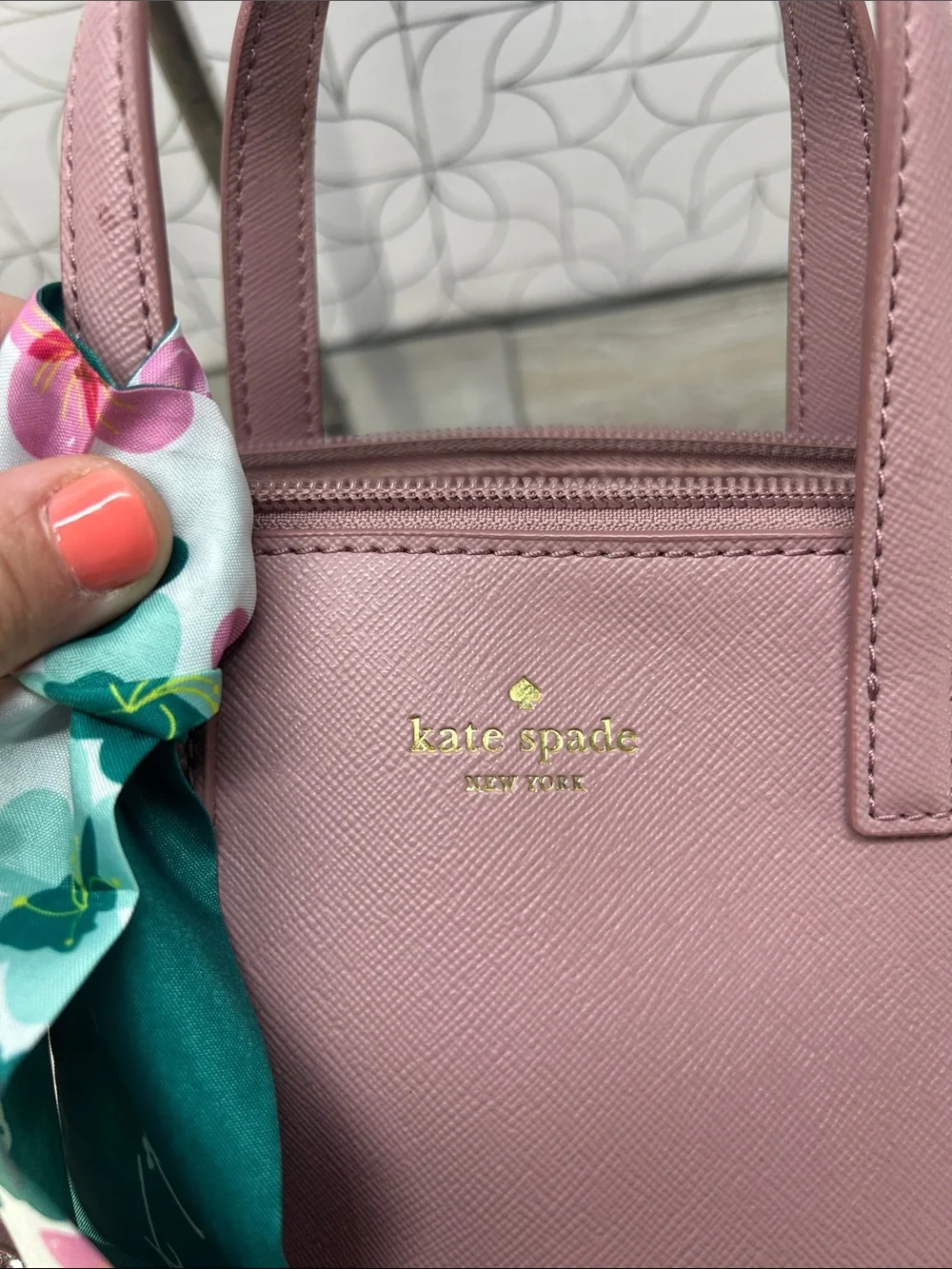 7769 kate spade Blush Pink Top-Handle Tote 417769