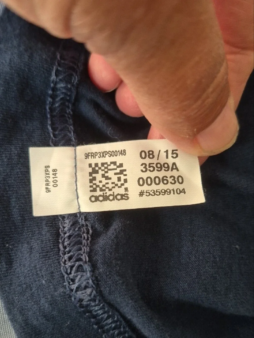 adidas navy long
