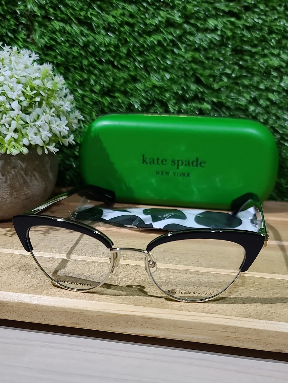 Kate Spade Jailyn 807 Cat-Eye Eyeglasses NWT