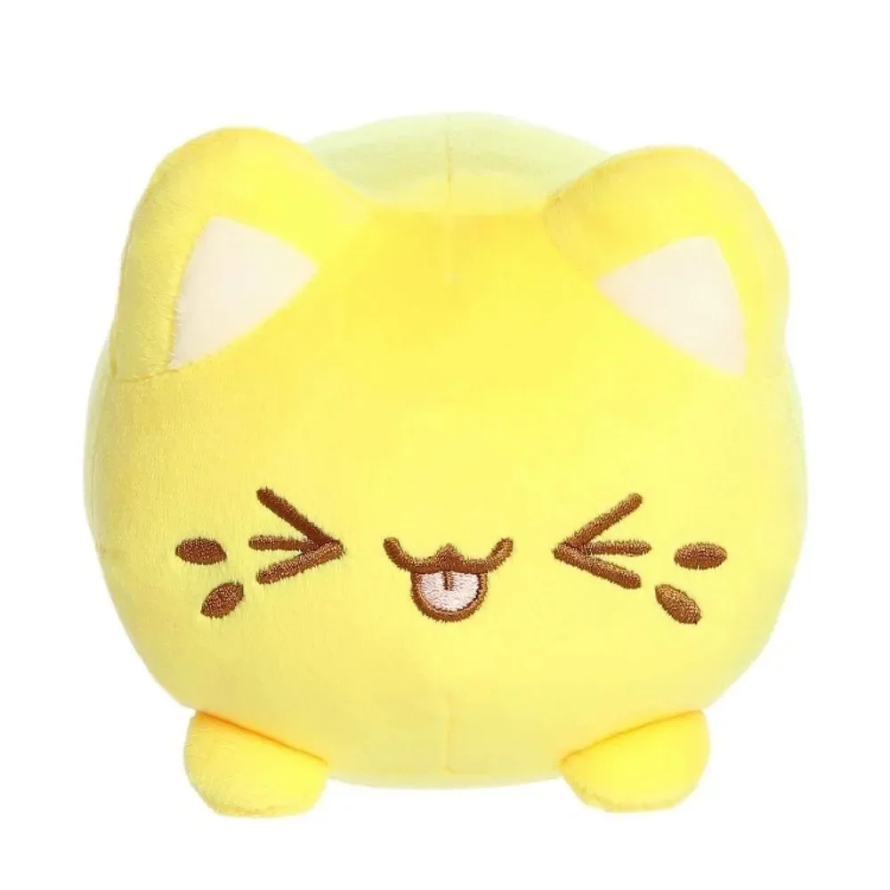 Aurora Peach Lemon Meowchi 7” Plush Yellow Plushie 7 Inches Stuffed Animal Cat