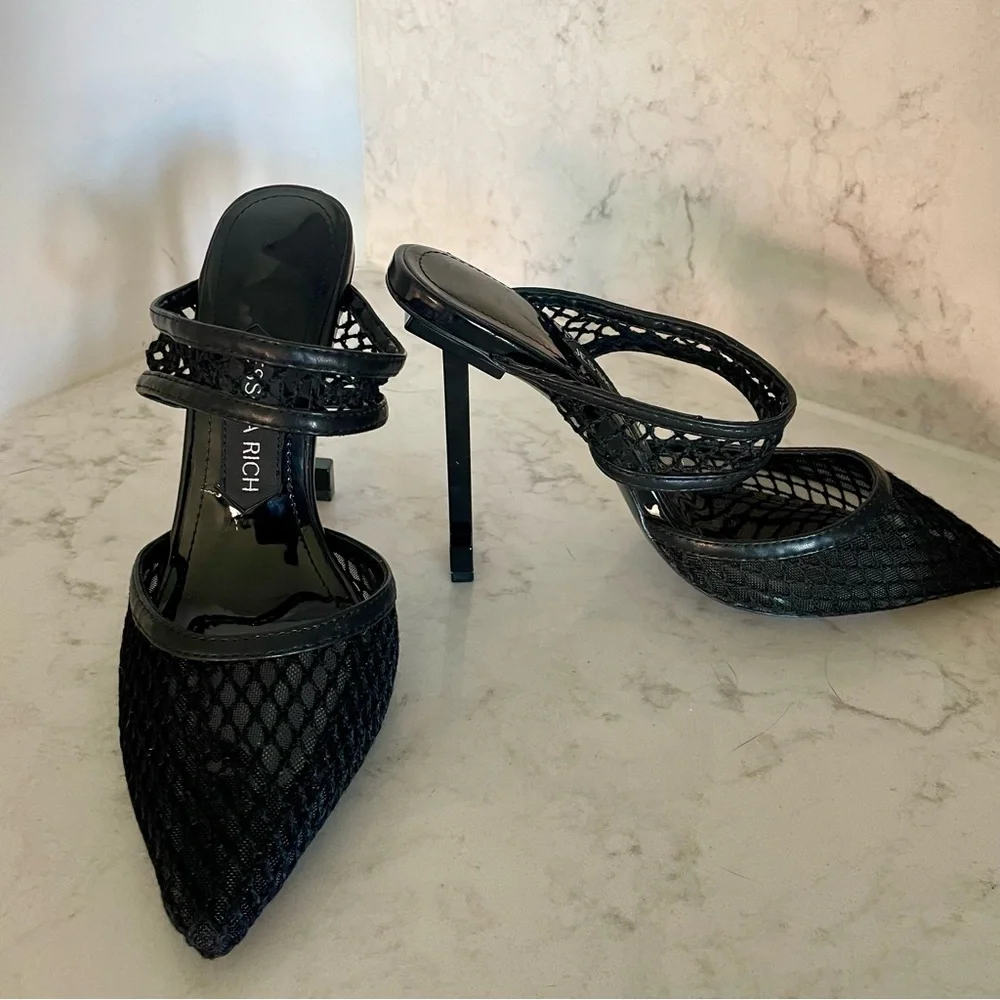 Jessica Rich fishnet upper