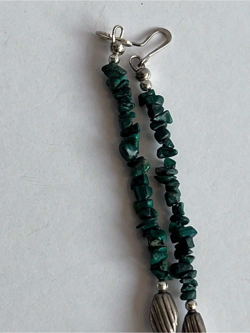 Vintage green stone