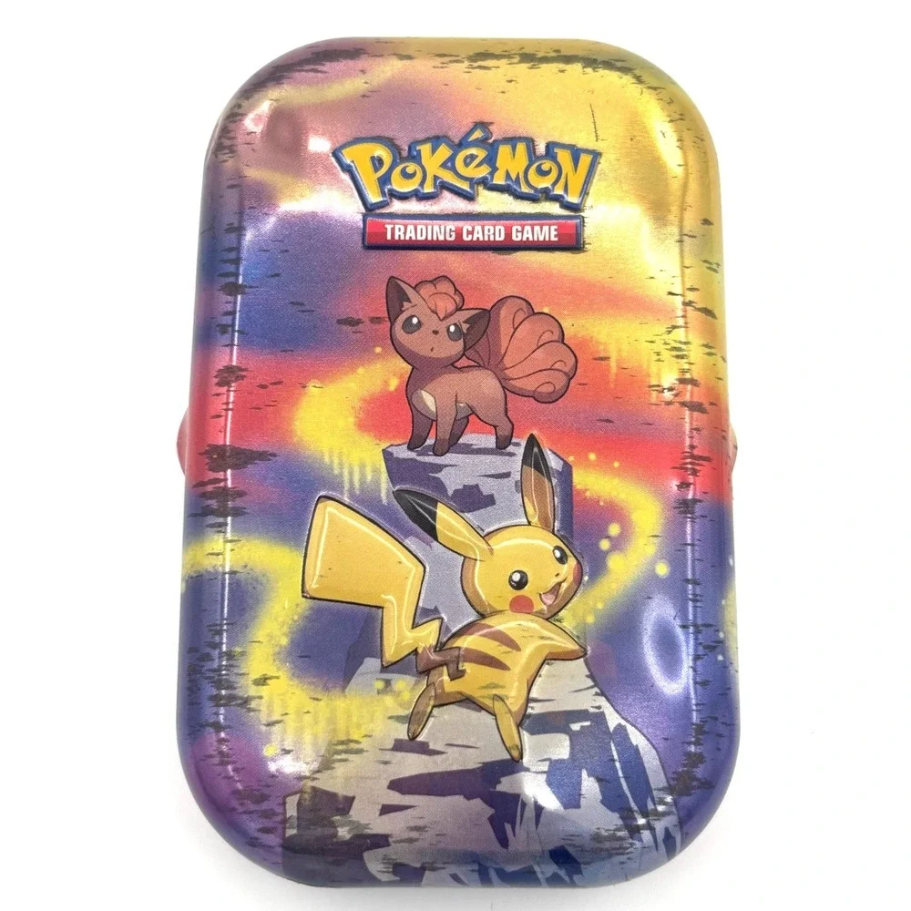 Pokemon TCG Kanto Power Mini Tin C20 Pikachu Vulpix Ed. Galar Pals EMPTY Case