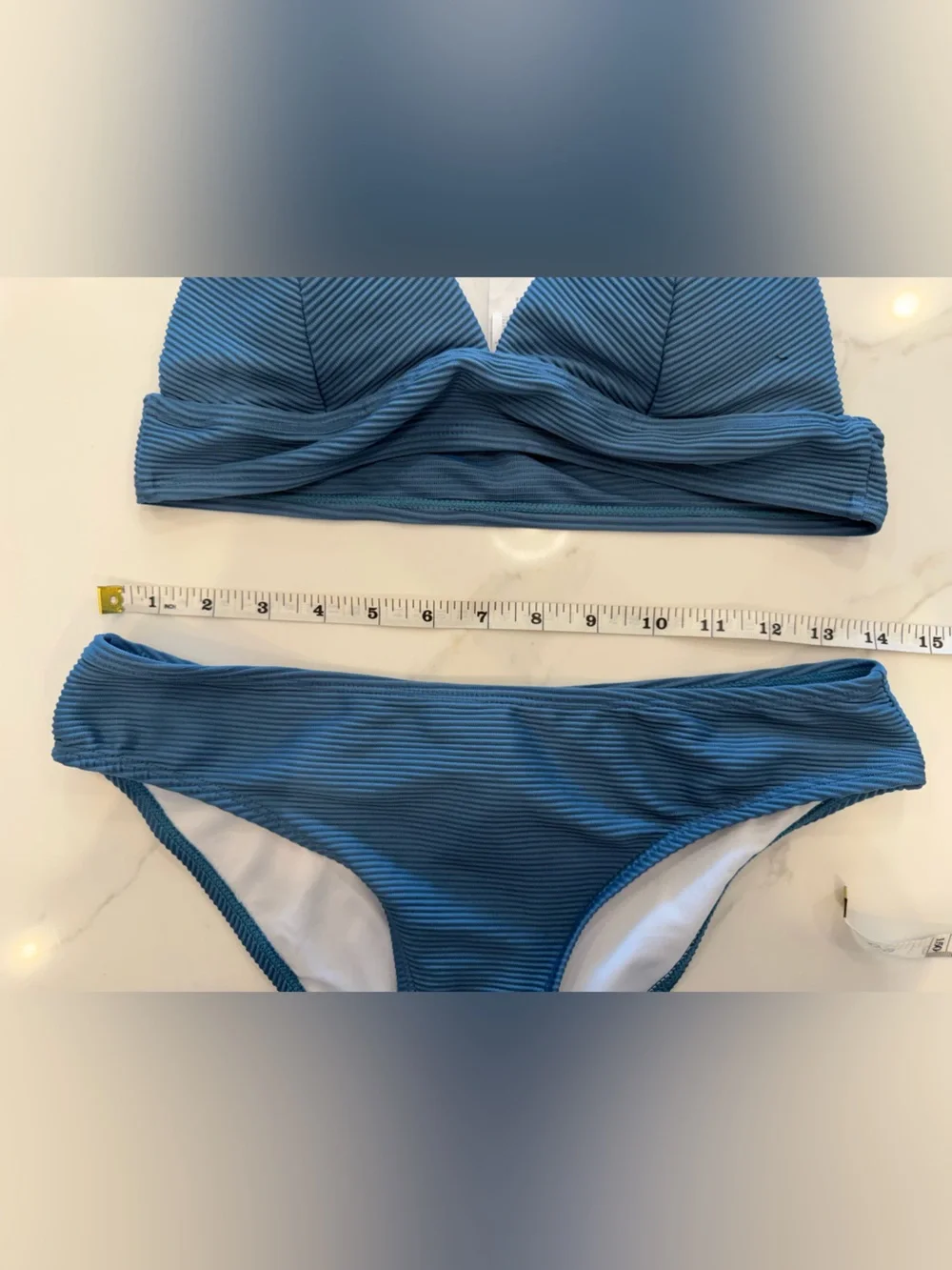 Cupshe ribbed triangle