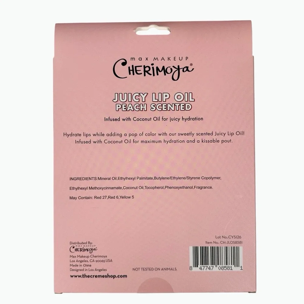 Max Makeup Cherimoya new box