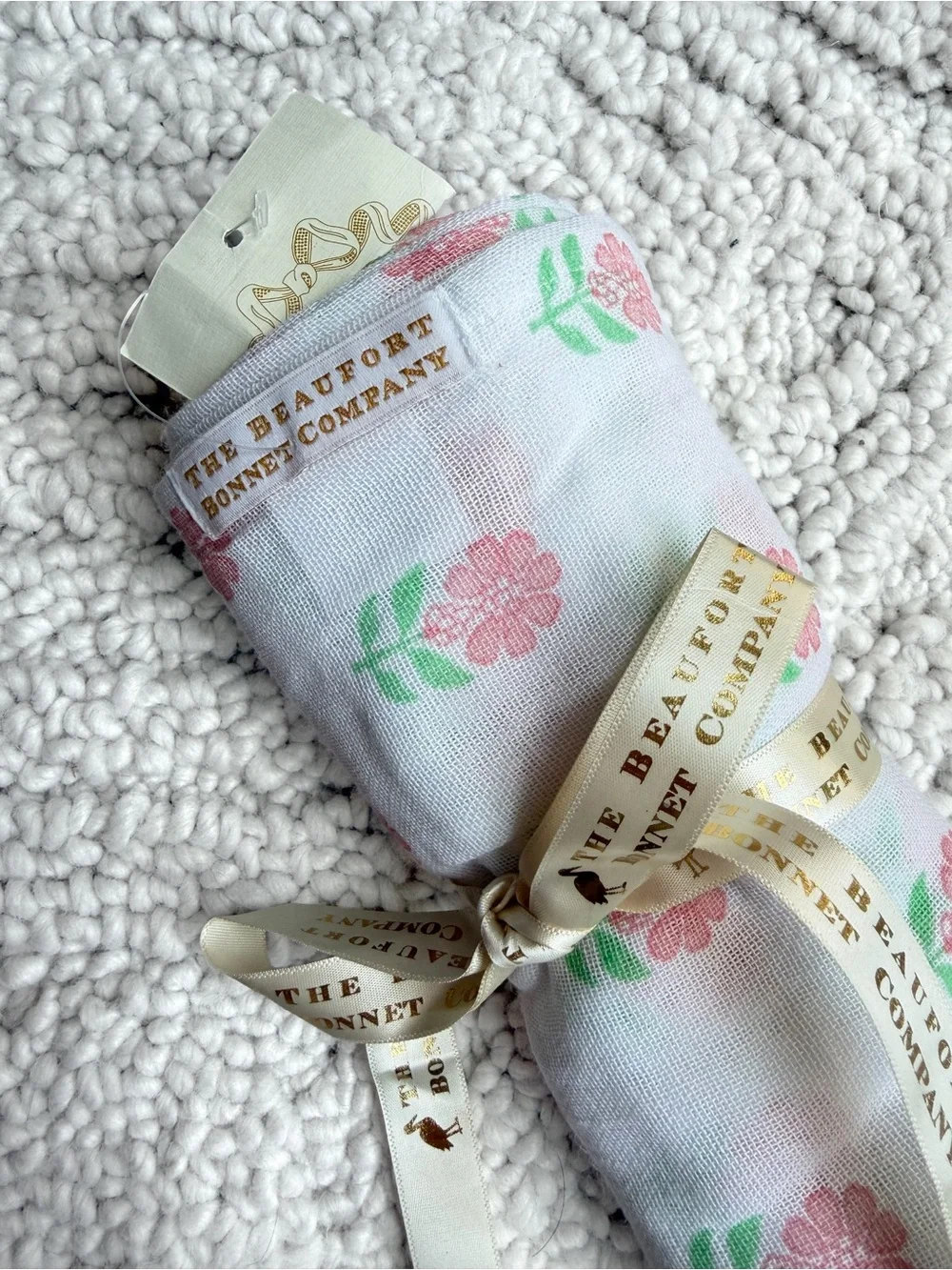 The Beaufort Bonnet Company Swaddle Blanket