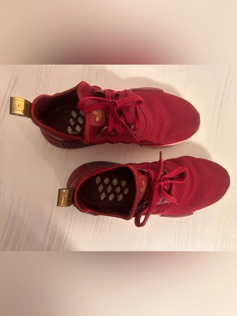 adidas burgundy knit