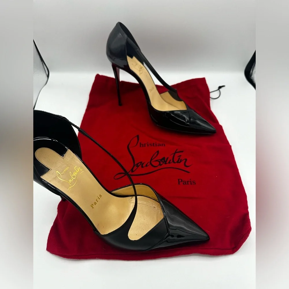 Christian Louboutin sleek patent