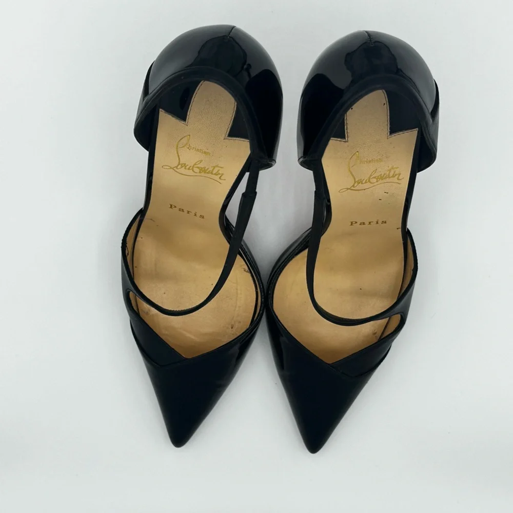 Christian Louboutin sleek patent