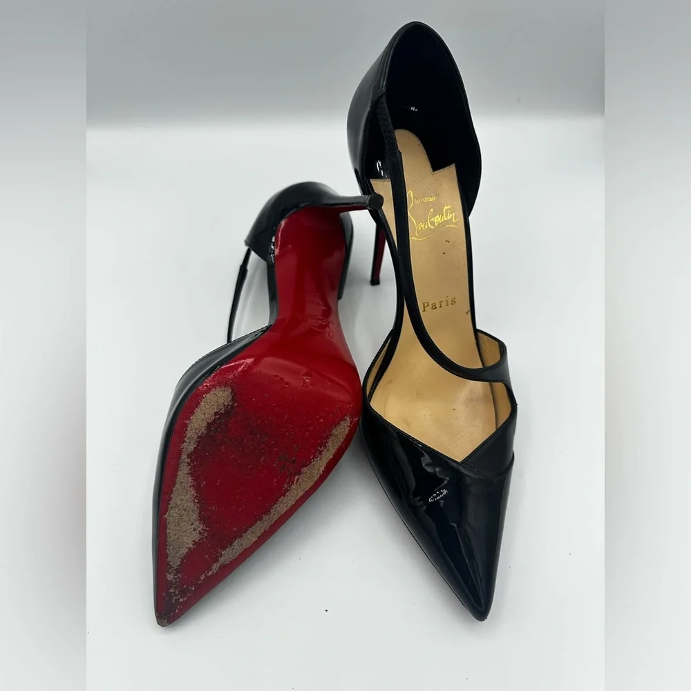 Christian Louboutin sleek patent