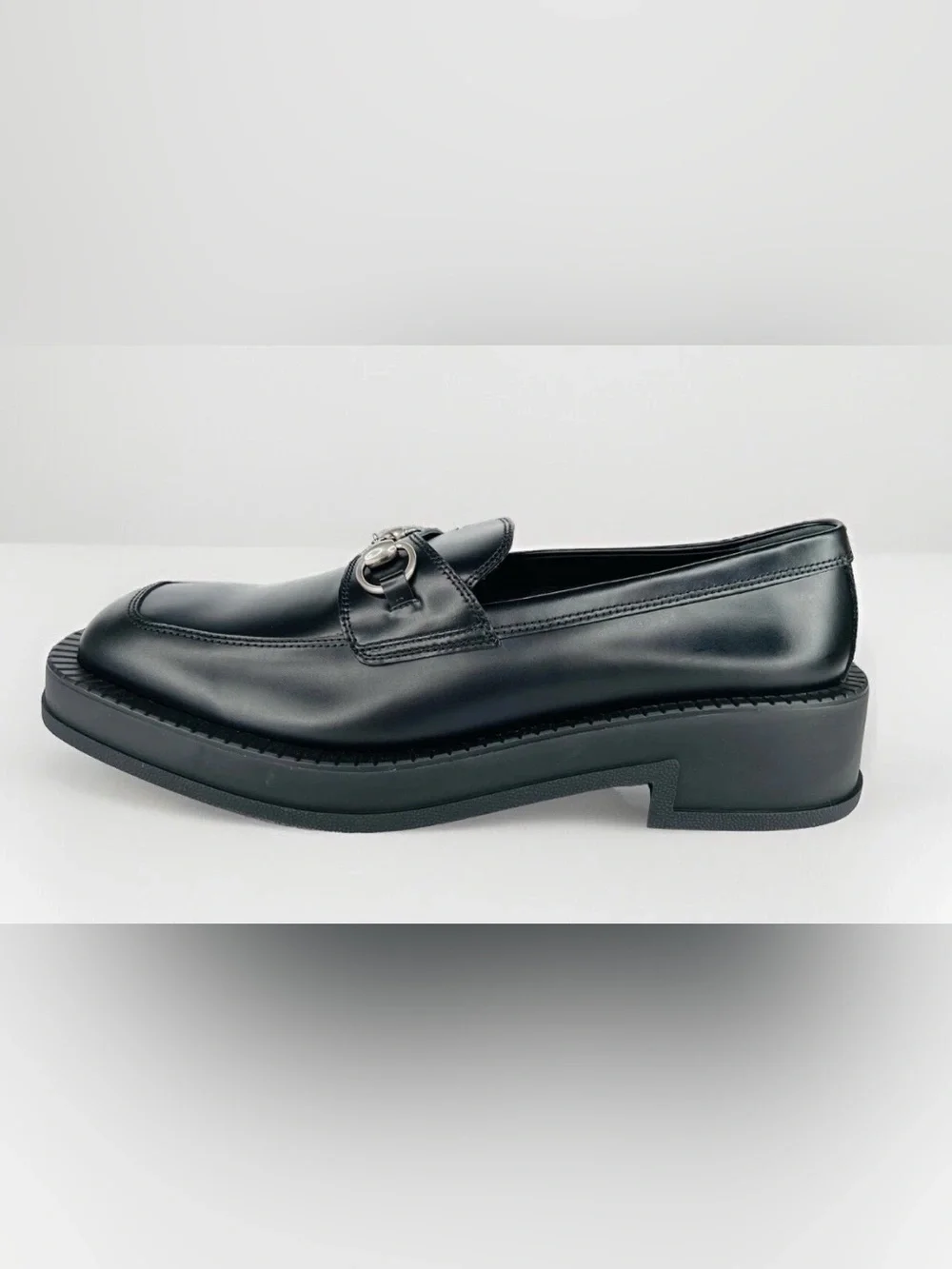 GUCCI Interlocking Horsebit Chucky Rubber Sole Loafers UK 11.5 - US 12 - EU 45.5