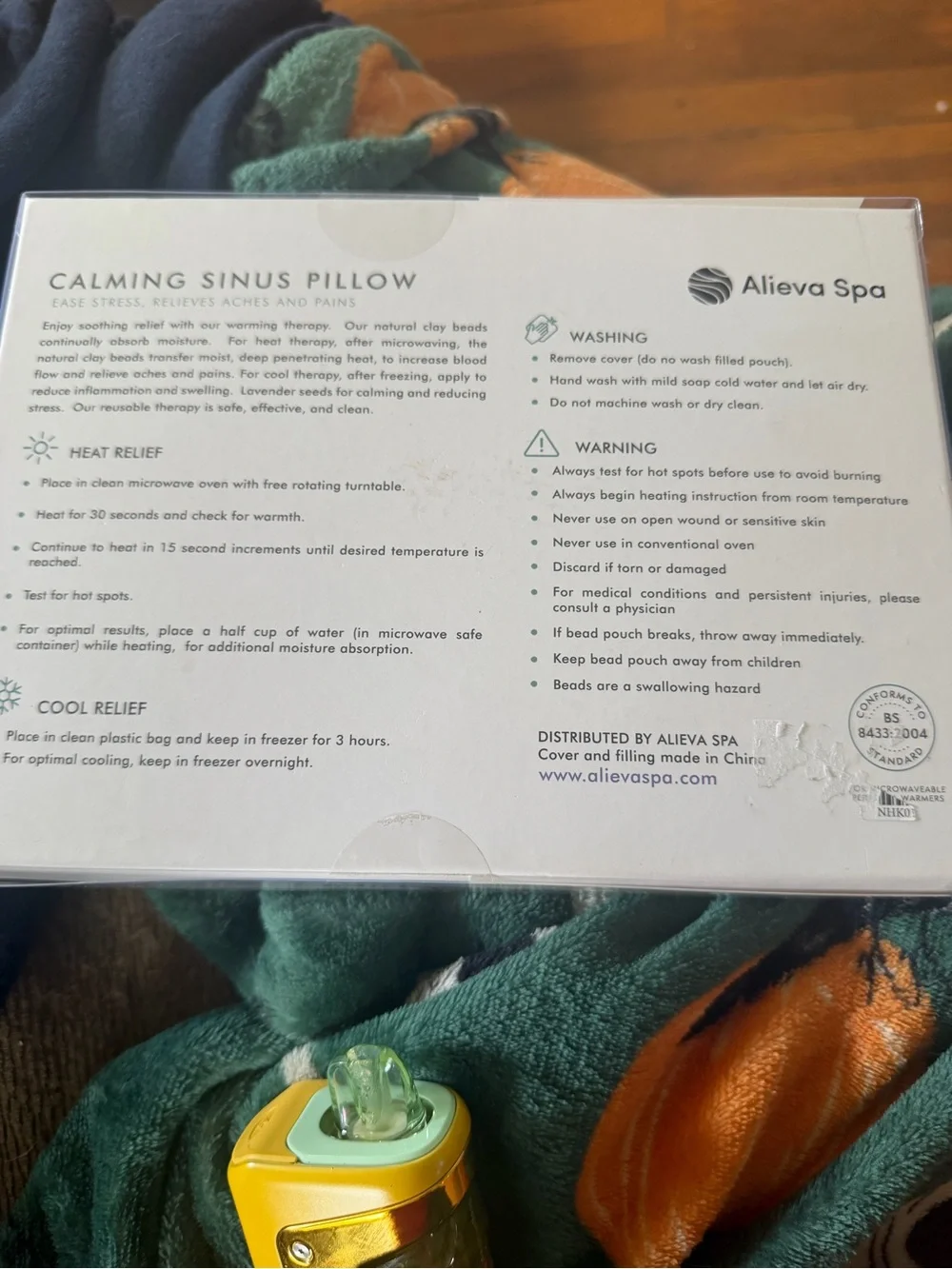 Alieva spa calming sinus