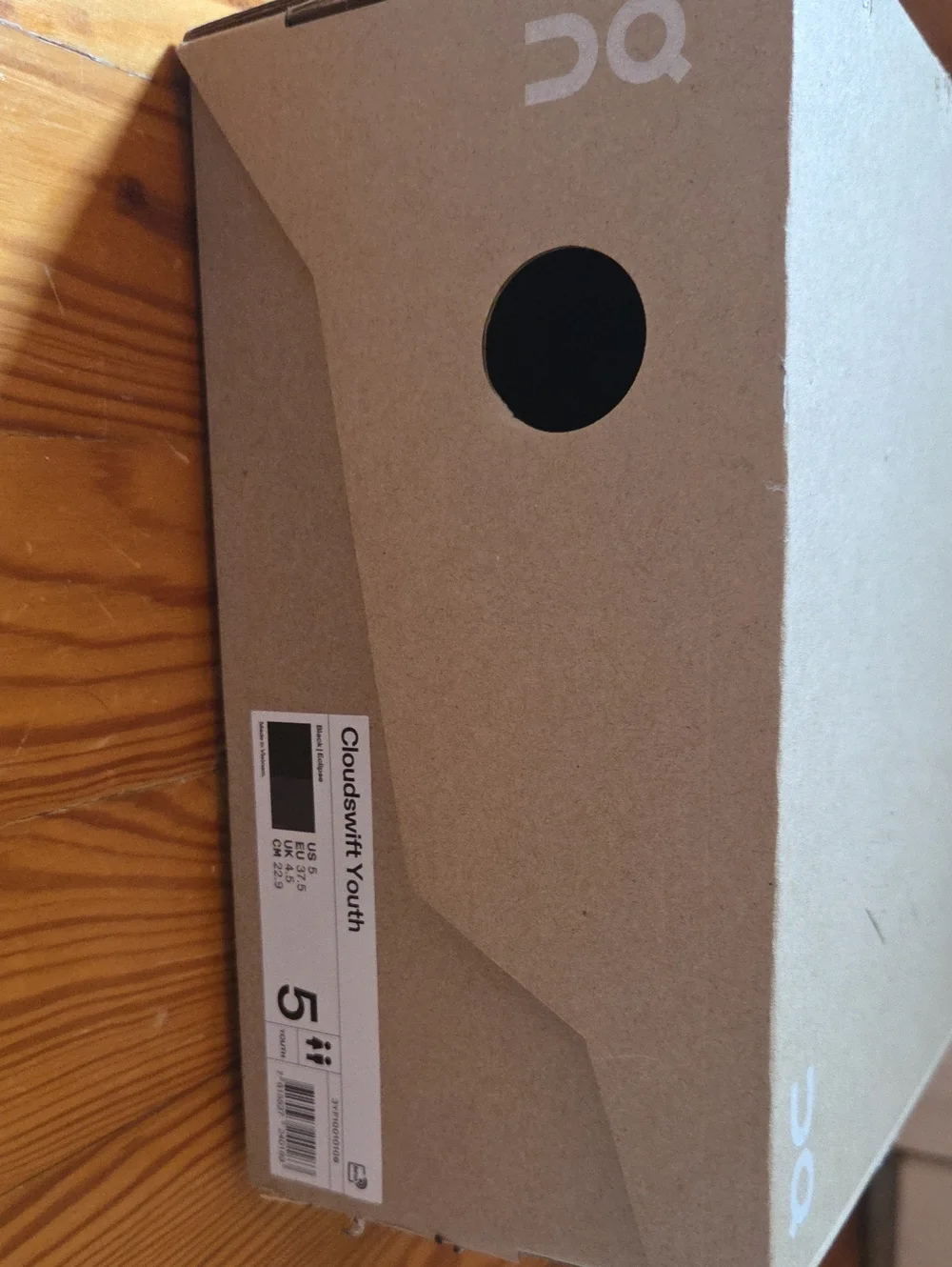 On Running new box