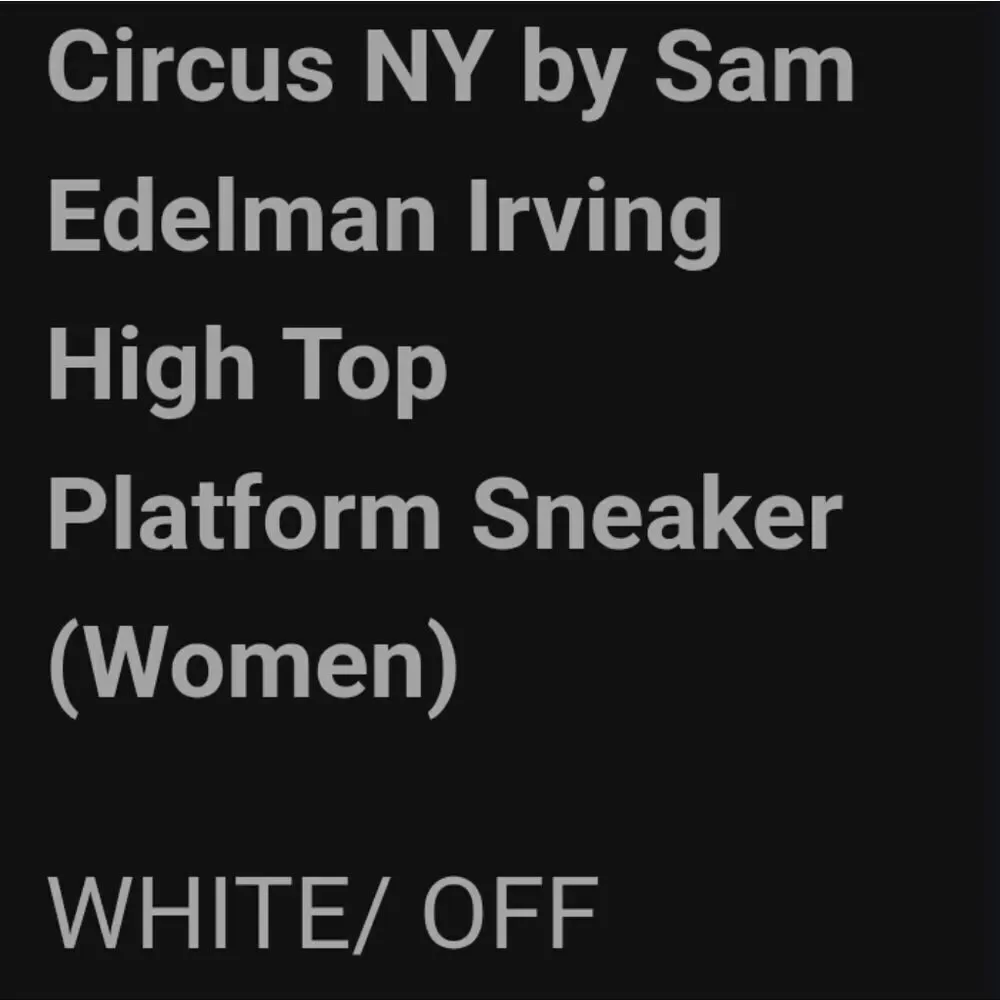 Circus by Sam Edelman stylish cream