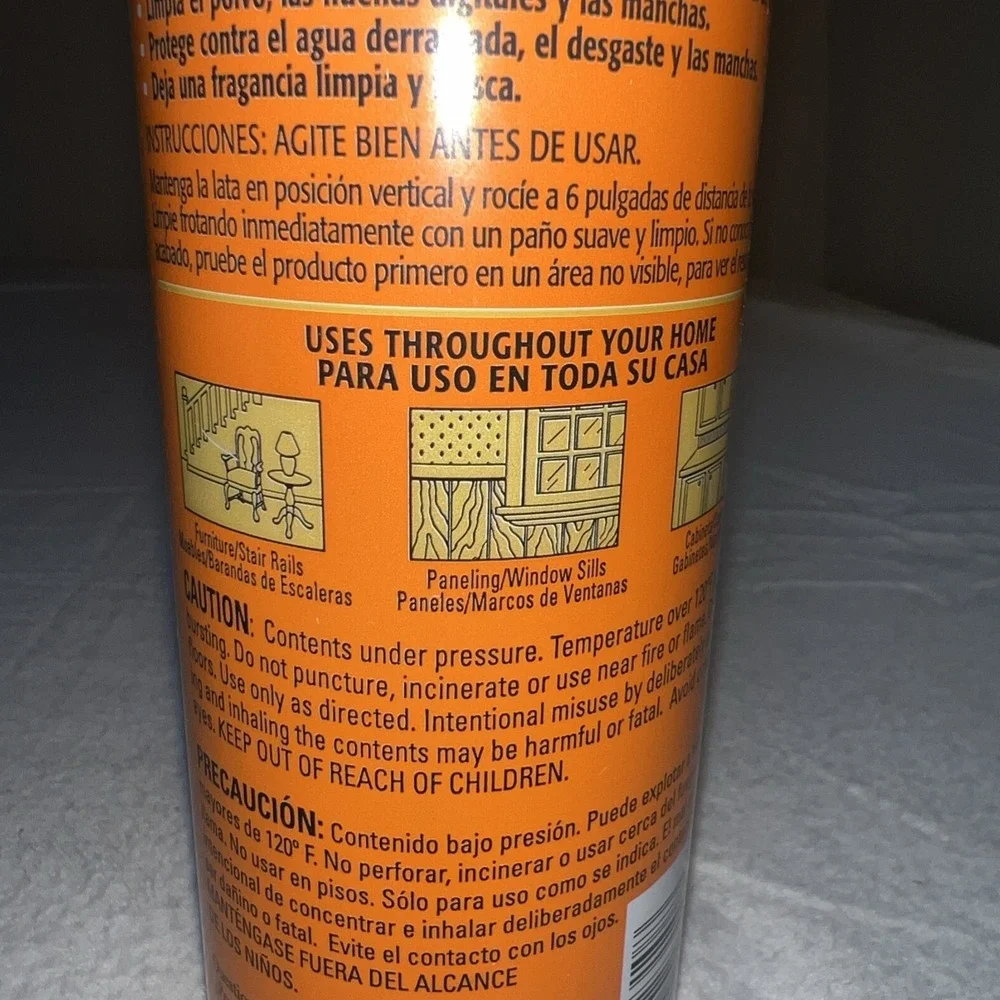 Behold furniture polish