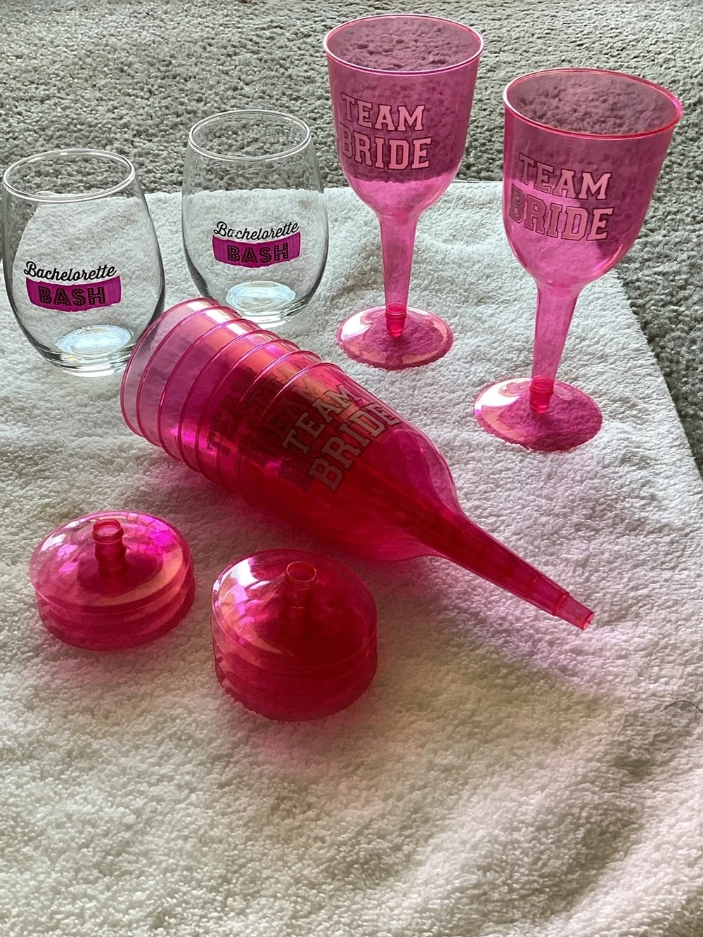 Nine (9) Pink 