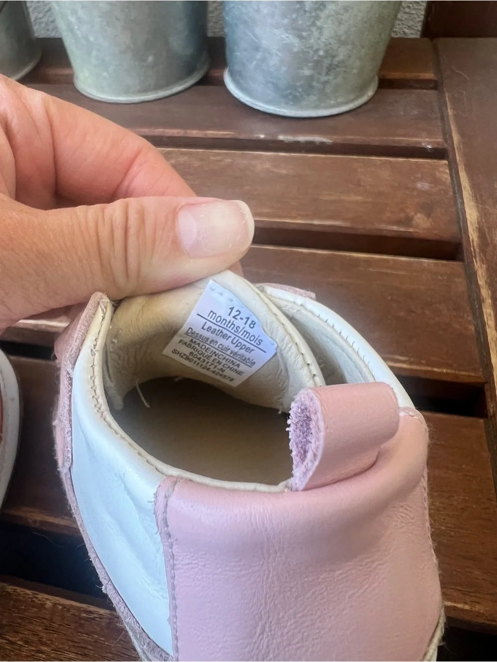 Robeez soft pink